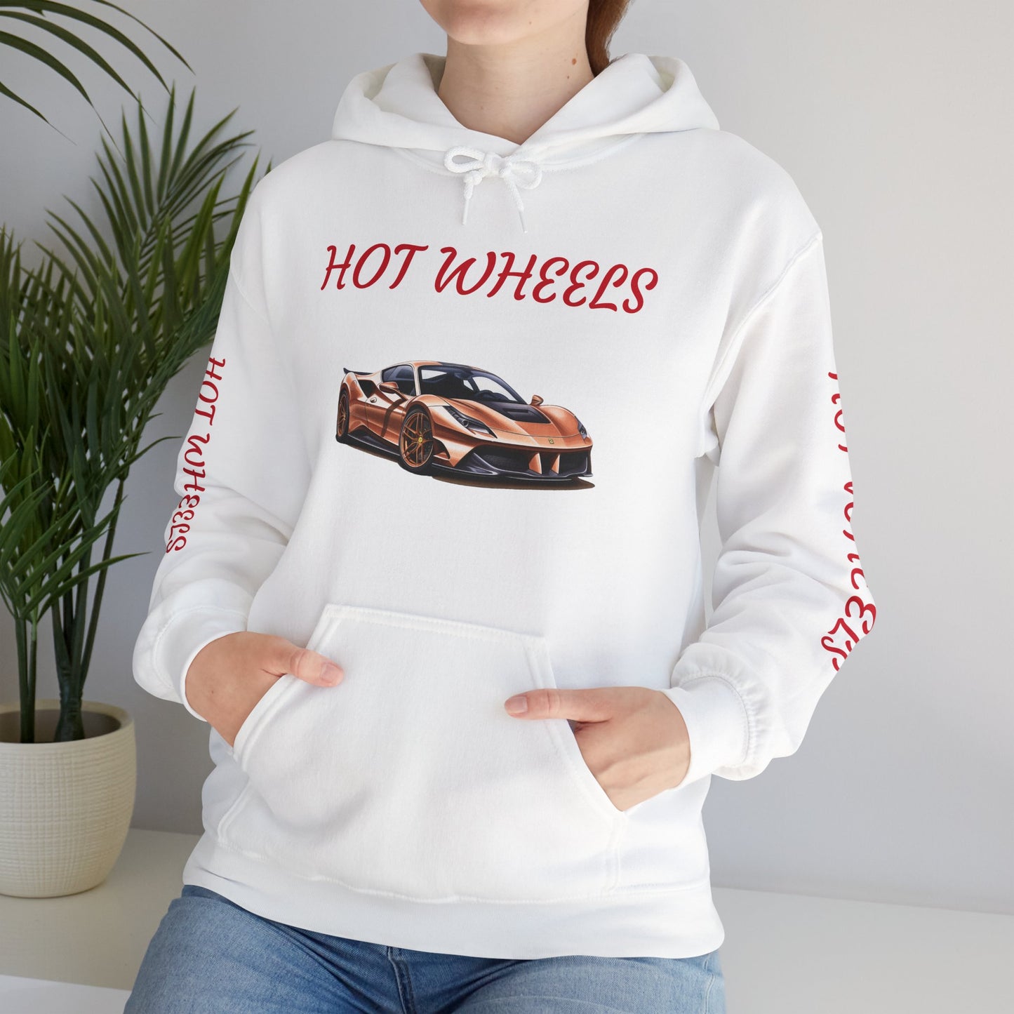 Princess Grace Hot Wheels Unisex Heavy Blend Hooded Sweatshirt Vintage Car Design