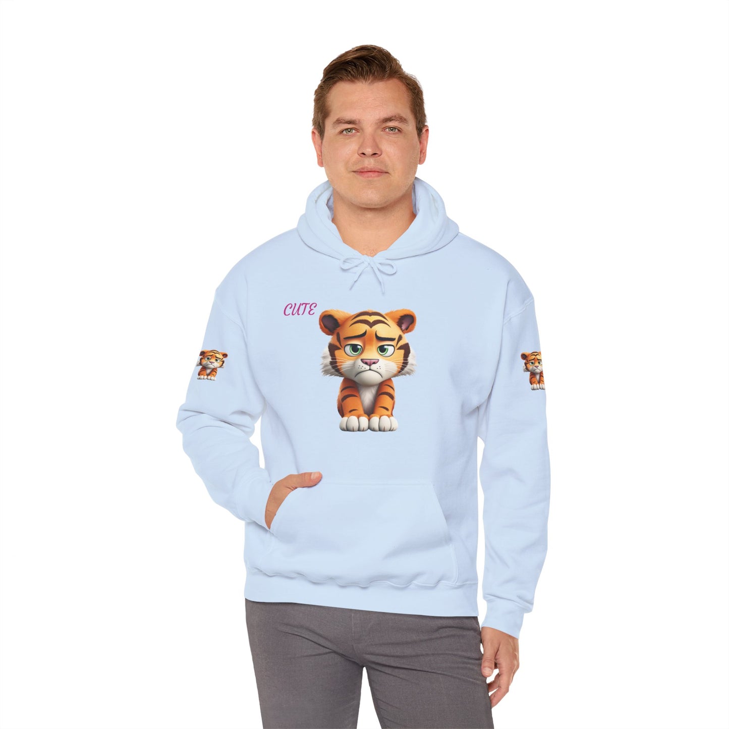Princess Grace Cute Tiger Graphic Unisex Hoodie
