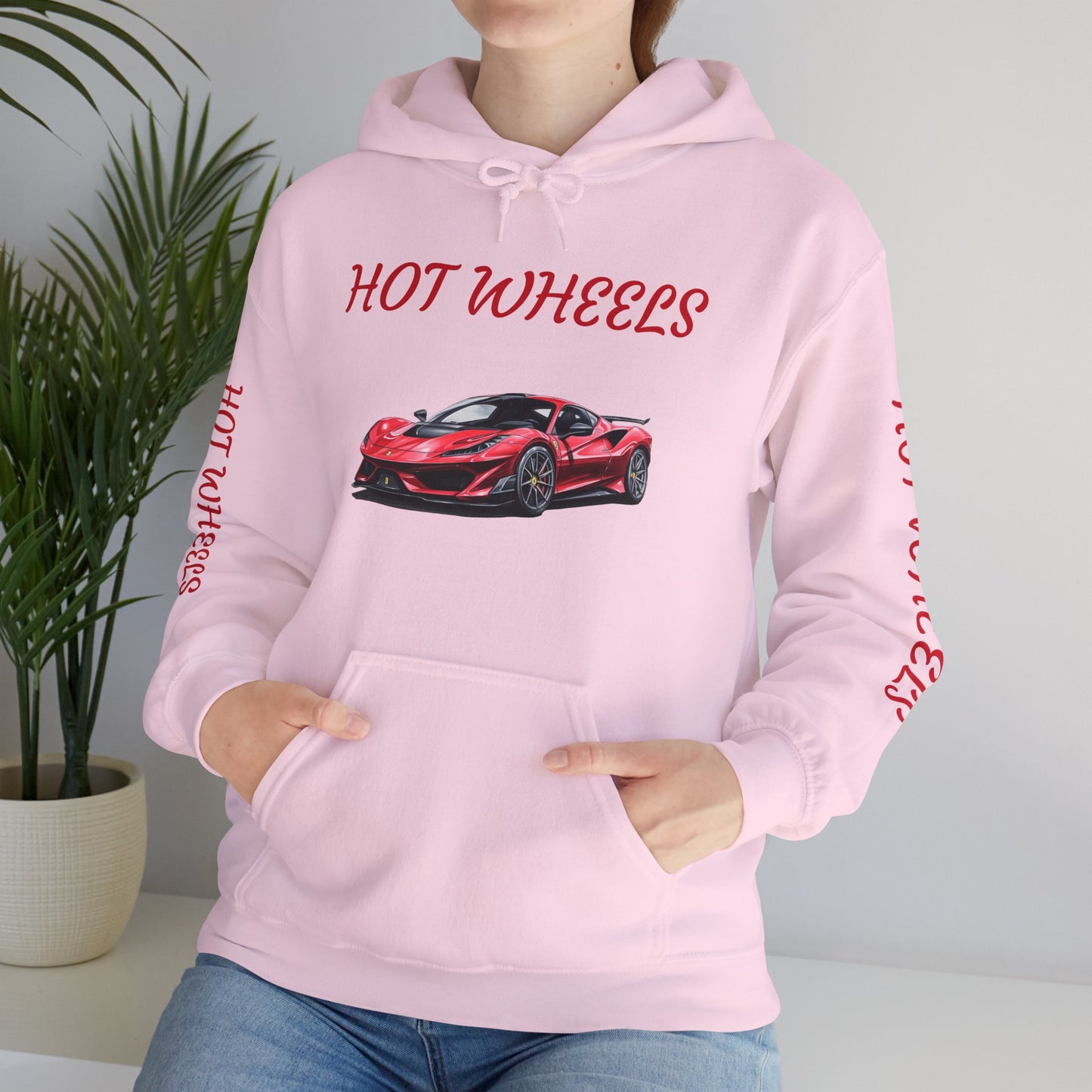 Princess Grace Hot Wheels Unisex Heavy Blend Hooded Sweatshirt Perfect for Car Enthusiasts and Collectors