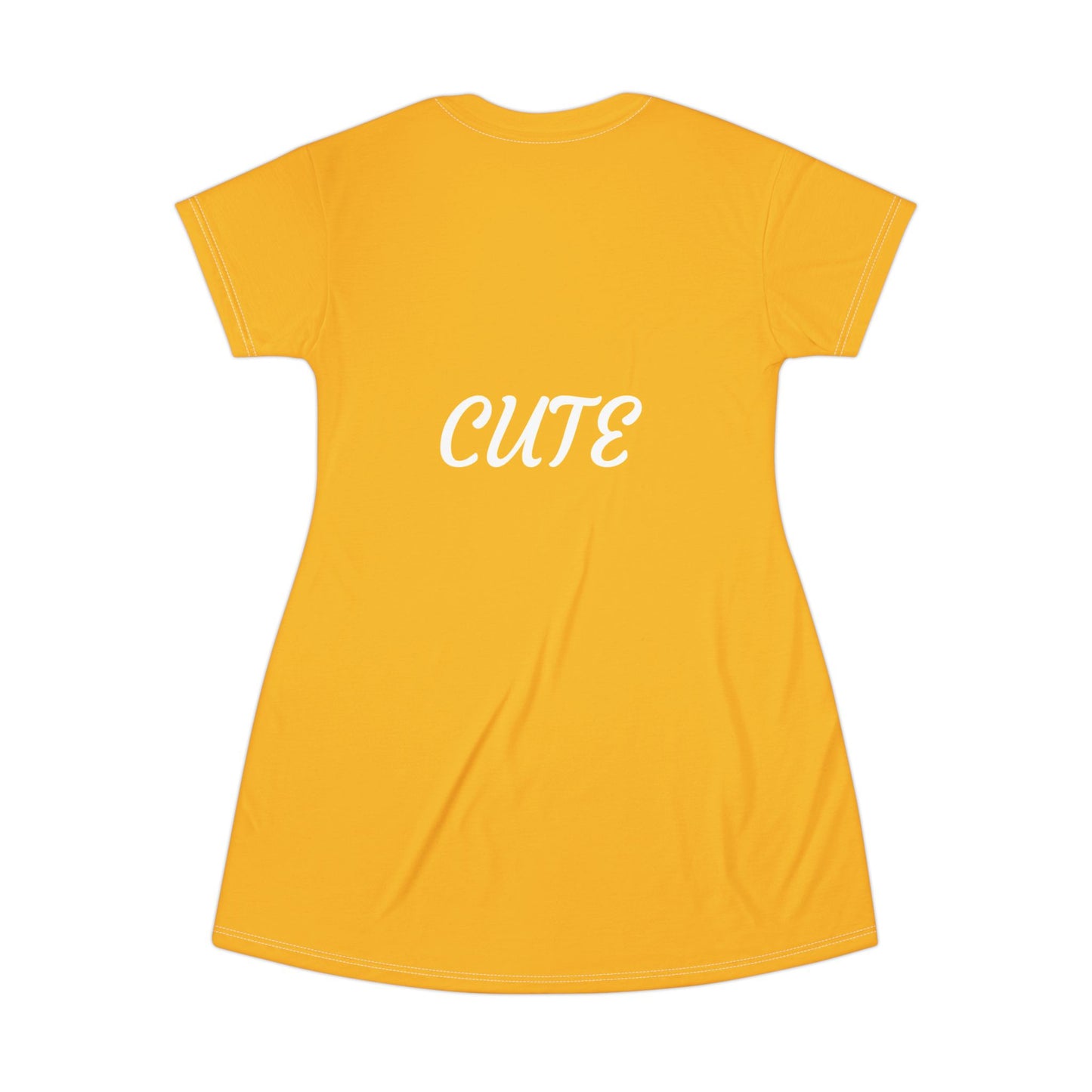 Princess Grace Adorable Cute T-Shirt Dress Perfect Summer Casual Wear