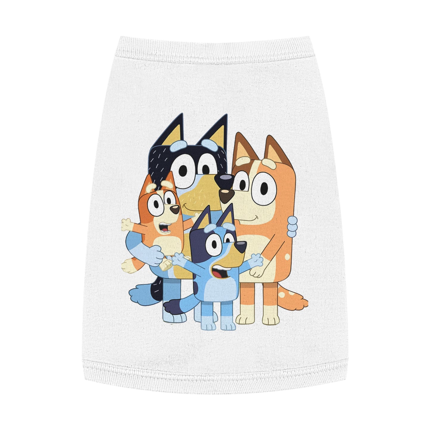 Princess Grace BLUEY Cute Cartoon Pet Tank Top Fun & Stylish Dog Apparel