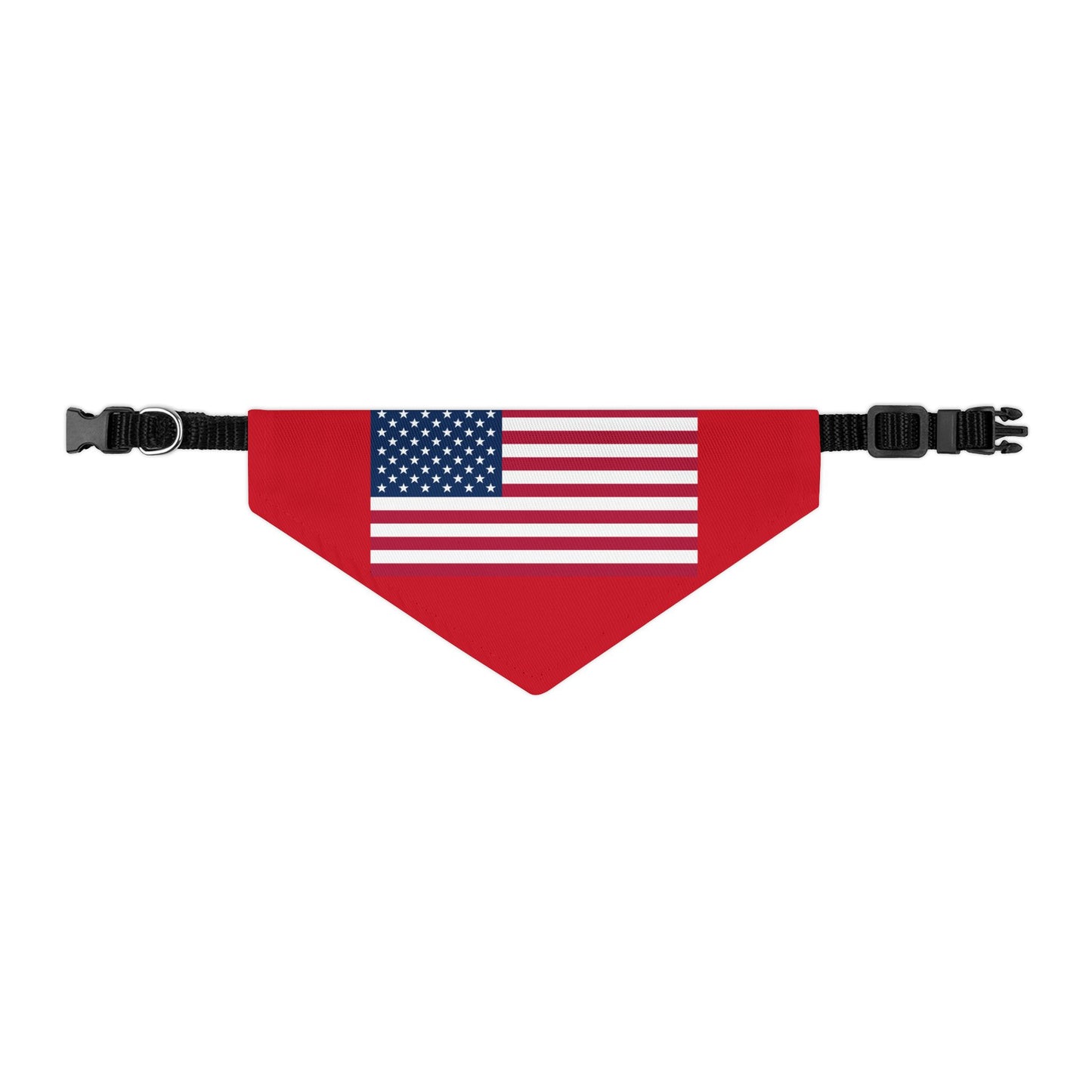 Princess Grace Patriotic Pet Bandana Collar USA Flag Design