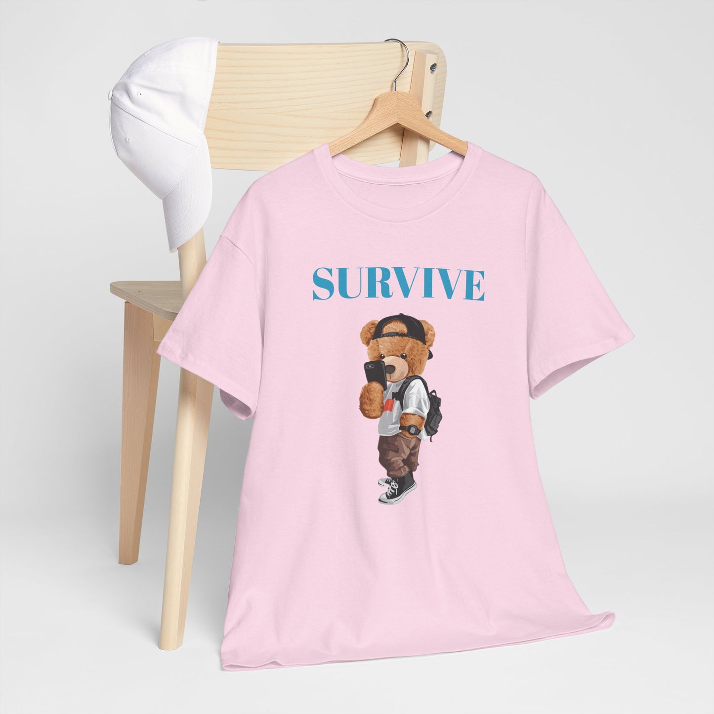 Princess Grace Survive Graphic Unisex Heavy Cotton Tee Stylish Casual Wear