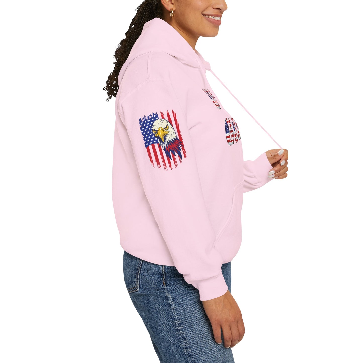 Princess Grace Patriotic Coast Guard Sweatshirt Unisex Heavy Blend Hoodie