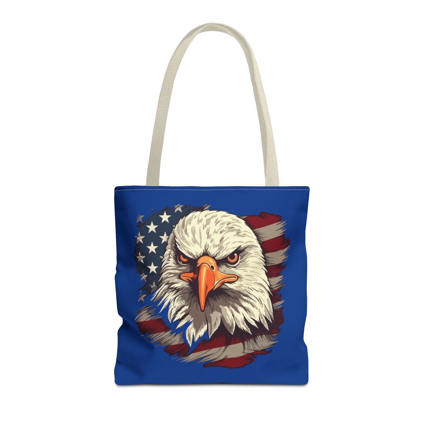 Princess Grace Patriotic Eagle Tote Bag American Flag Design