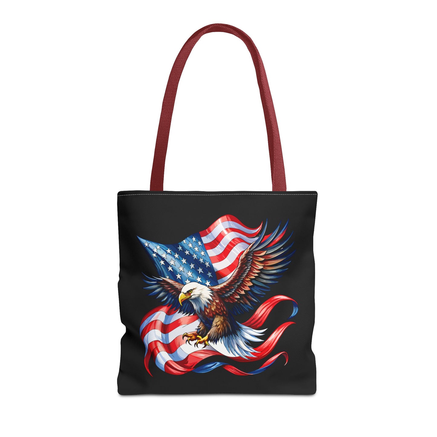 Princess Grace Patriotic Eagle Tote Bag Perfect for Fourth of July and Memorial Day