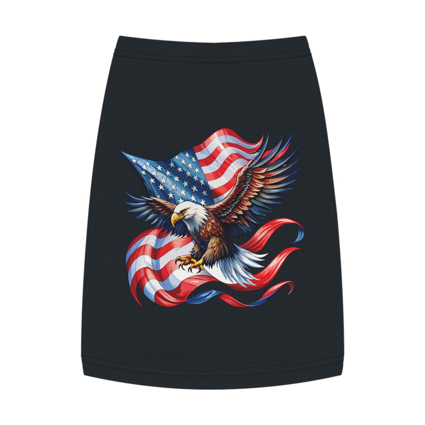 Princess Grace Patriotic Eagle Pet Tank Top for Celebrations