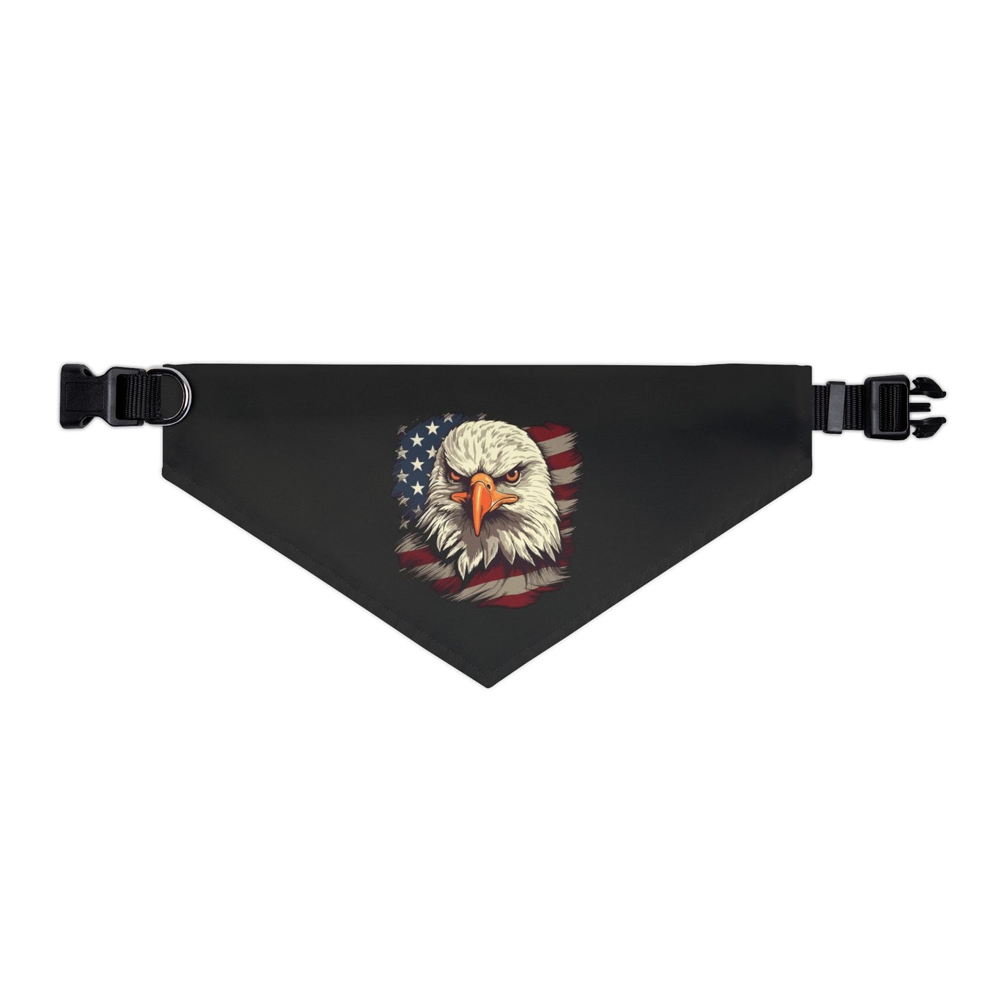 Princess Grace Patriotic Eagle Pet Bandana for Dogs Perfect for National Holidays