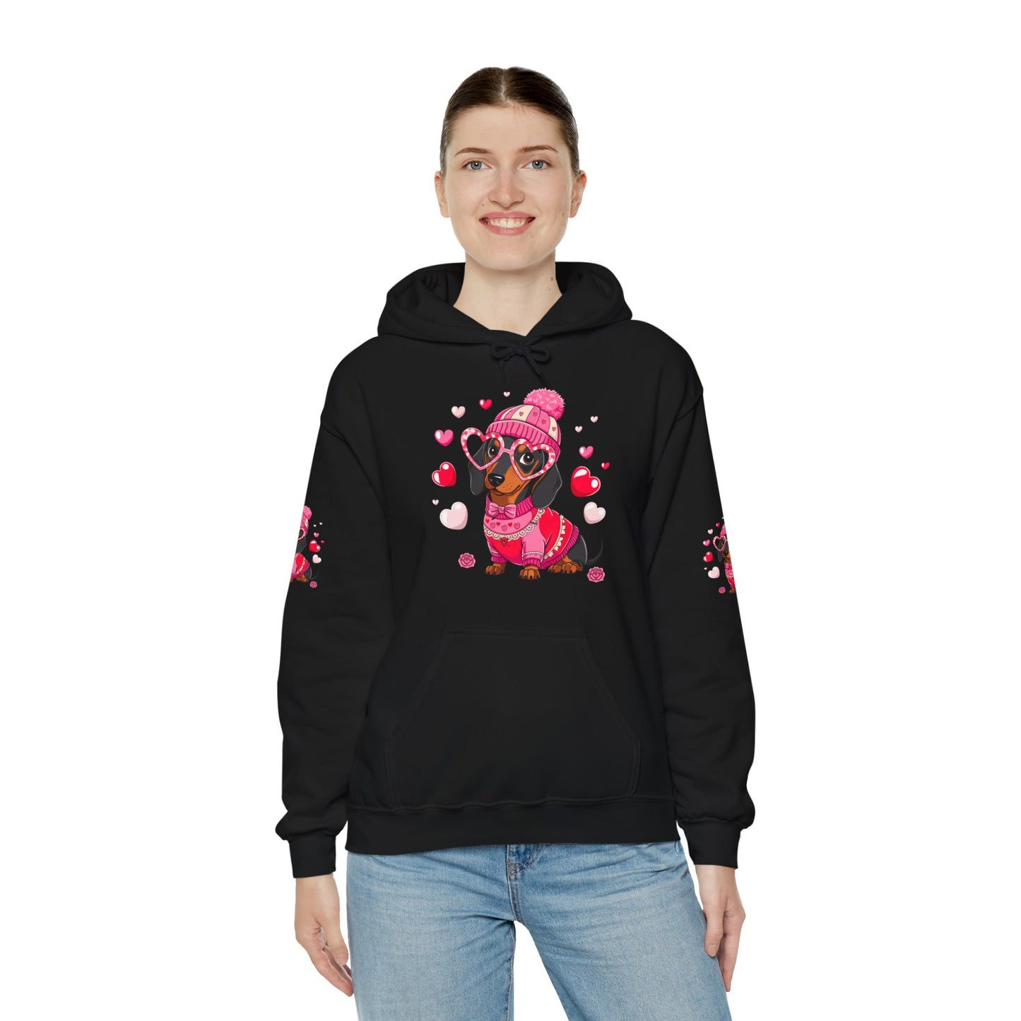 Princess Grace Cute Dachshund Love Sweatshirt for Dog Lovers