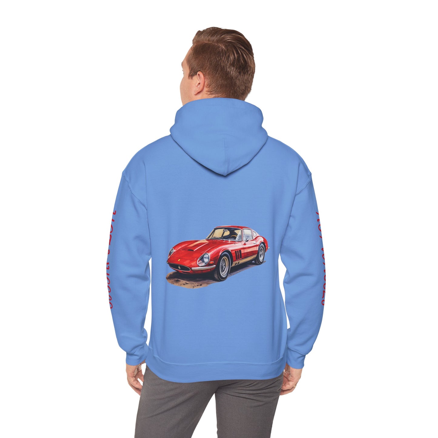 Cool Vintage Car Hoodie - Hot Wheels Design for Auto Enthusiasts