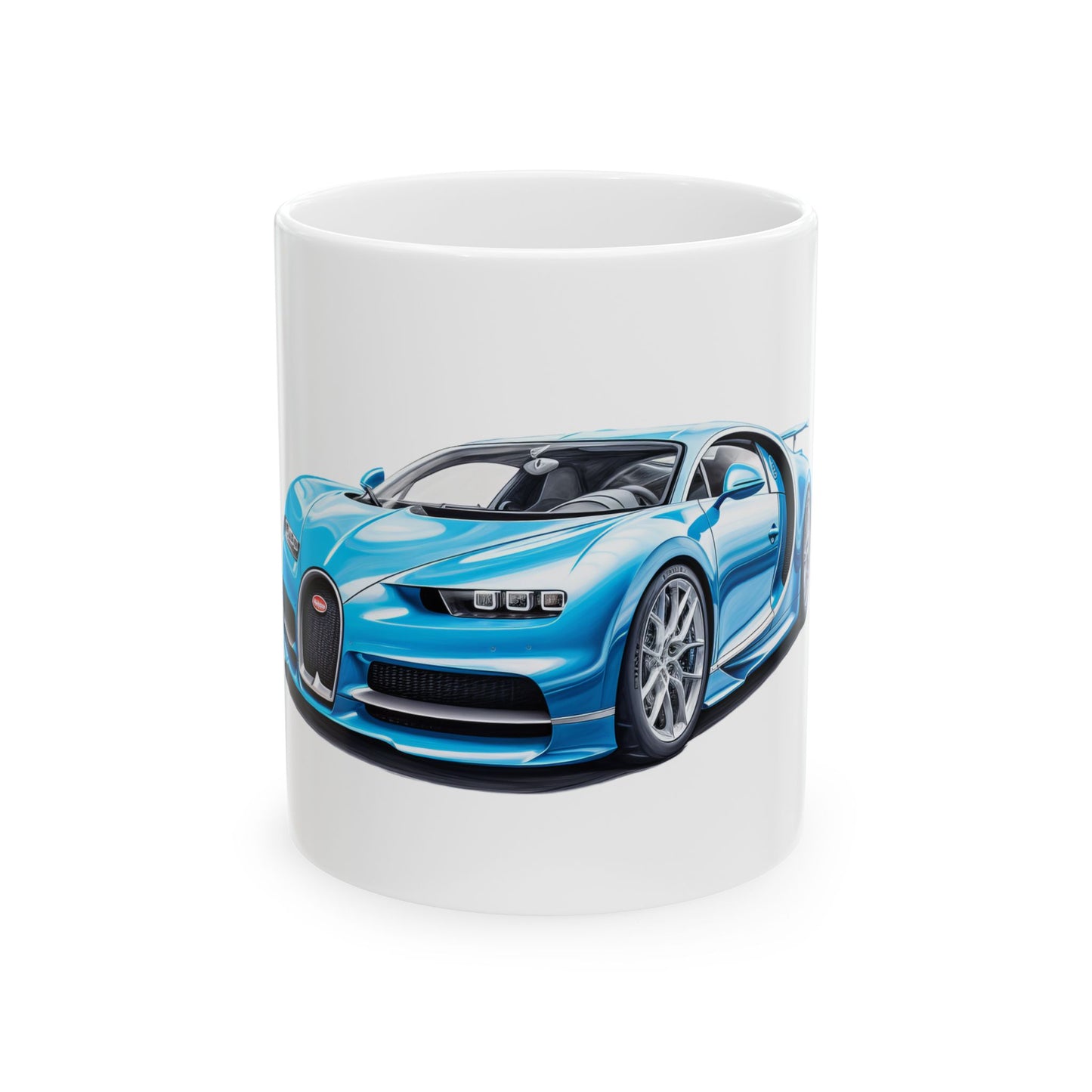 Princess Grace Luxury Sports Car Ceramic Mug 11oz & 15oz for Car Enthusiasts