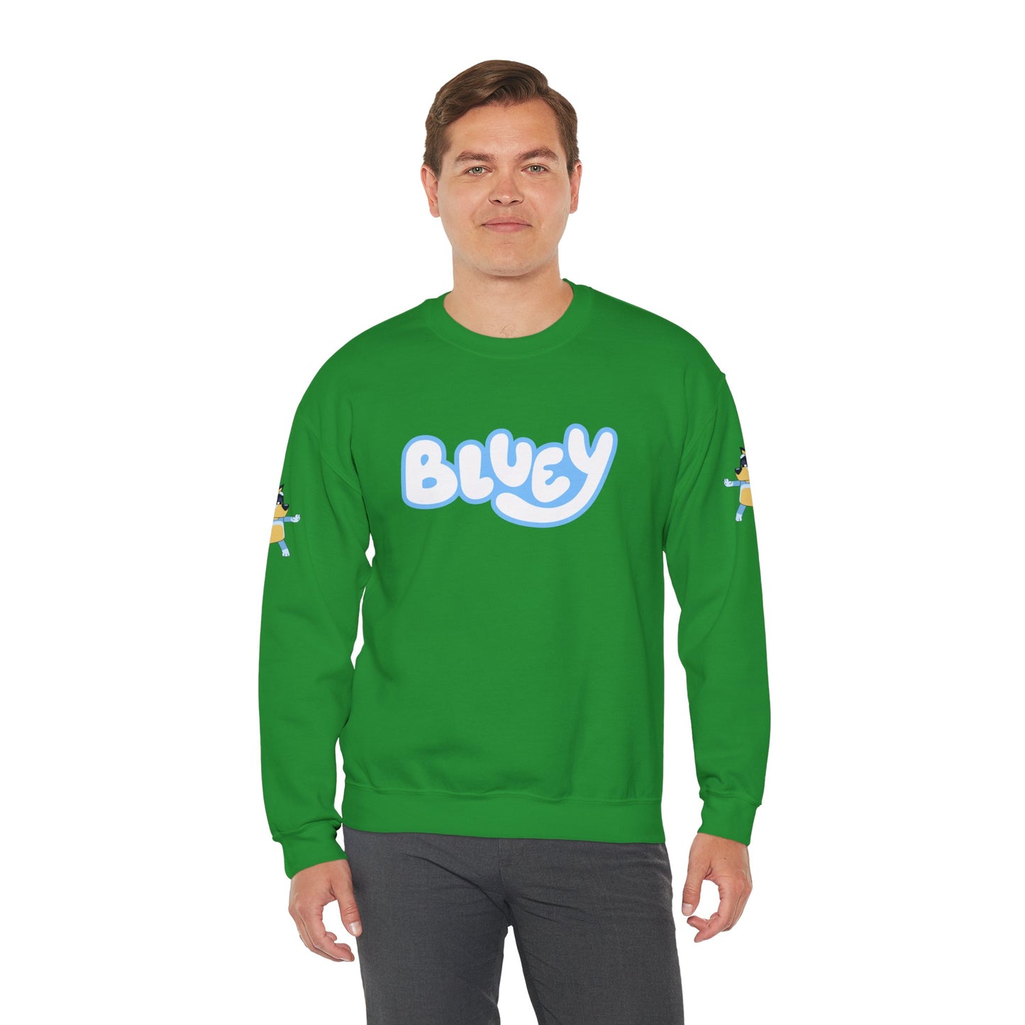 Princess Grace Bluey Crewneck Sweatshirt Cozy Unisex Pullover for Kids & Adults