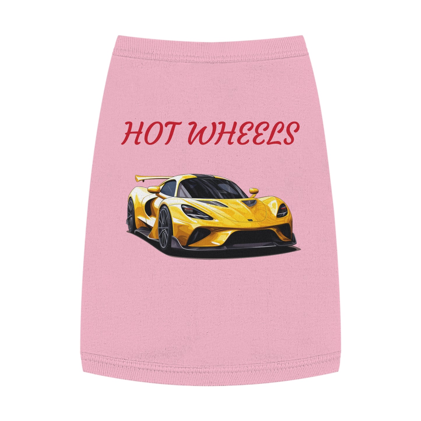 Princess Grace Hot Wheels Pet Tank Top Stylish Automotive Dog Shirt for Car Lovers