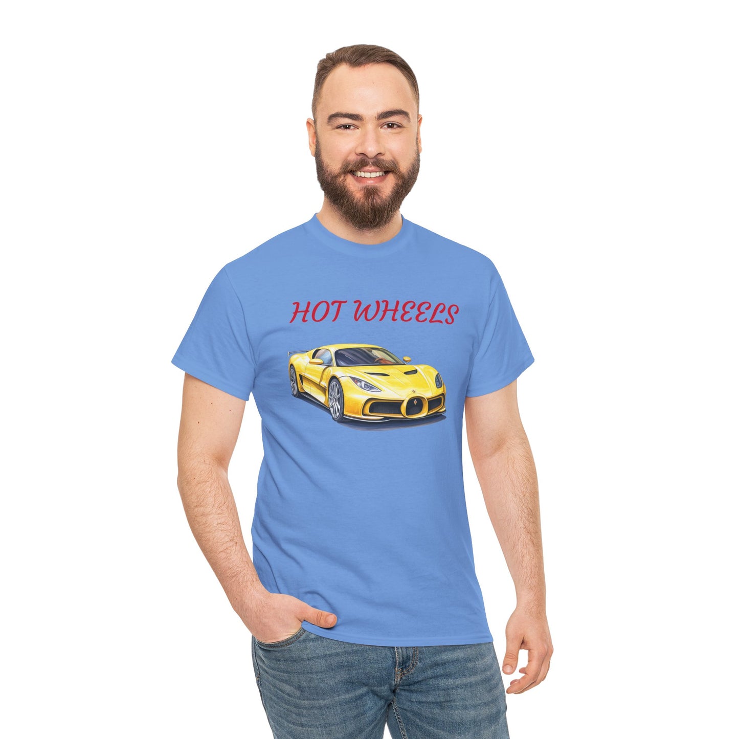 Princess Grace Hot Wheels Unisex Heavy Cotton Tee Perfect Gift for Car Enthusiasts