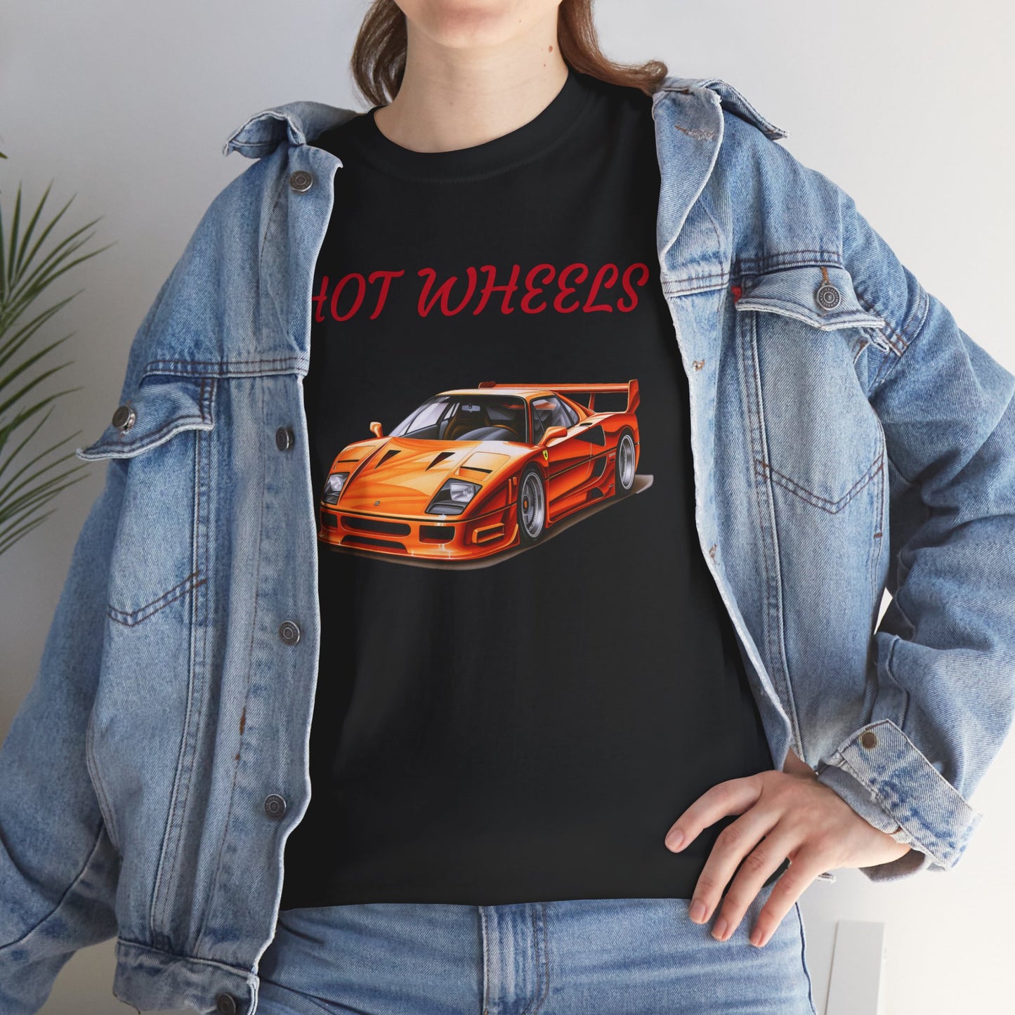 Princess Grace Hot Wheels Unisex Heavy Cotton Tee Perfect for Car Lovers and Racing Fans