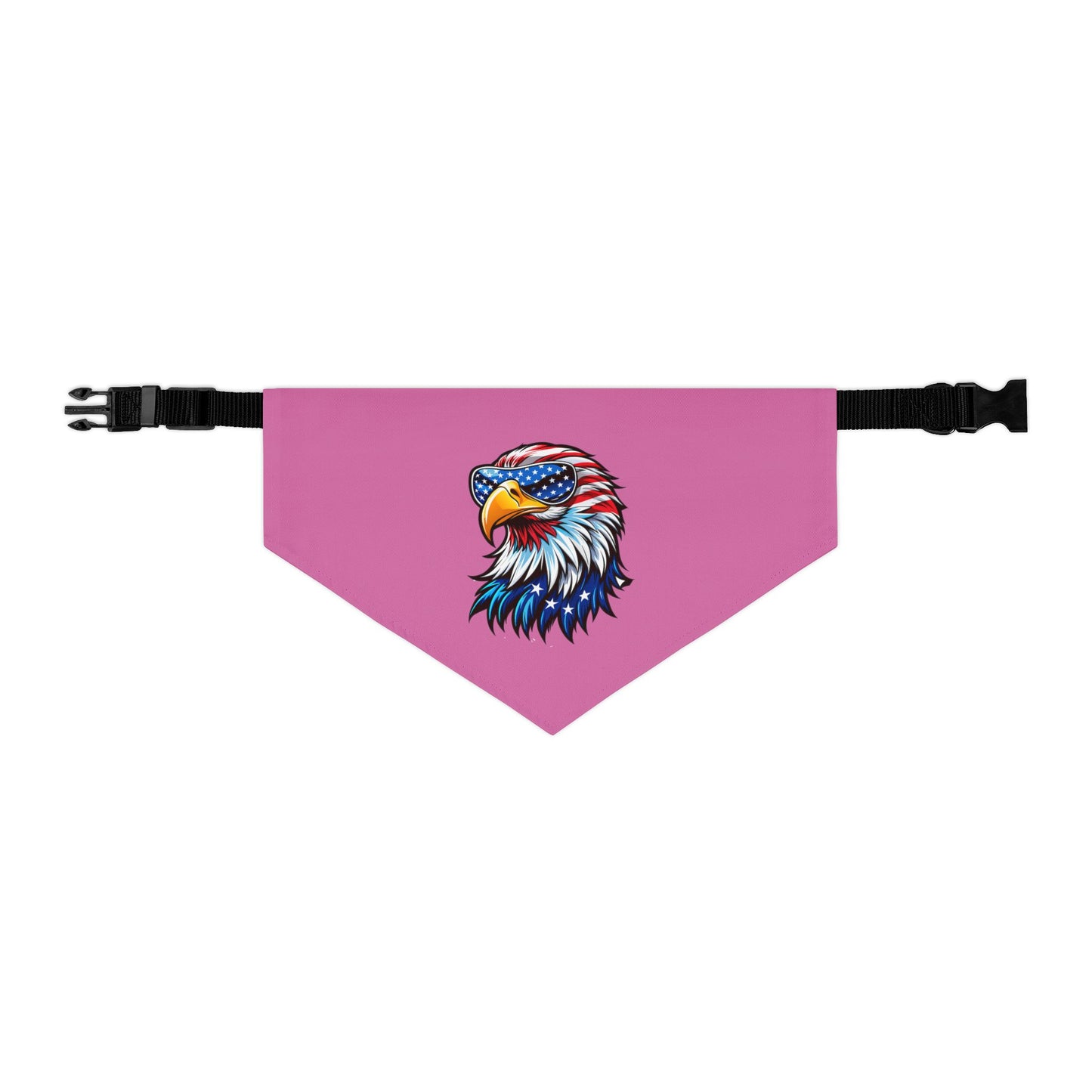 Princess Grace Patriotic Eagle Pet Bandana Collar for Dogs 4th of July Accessory