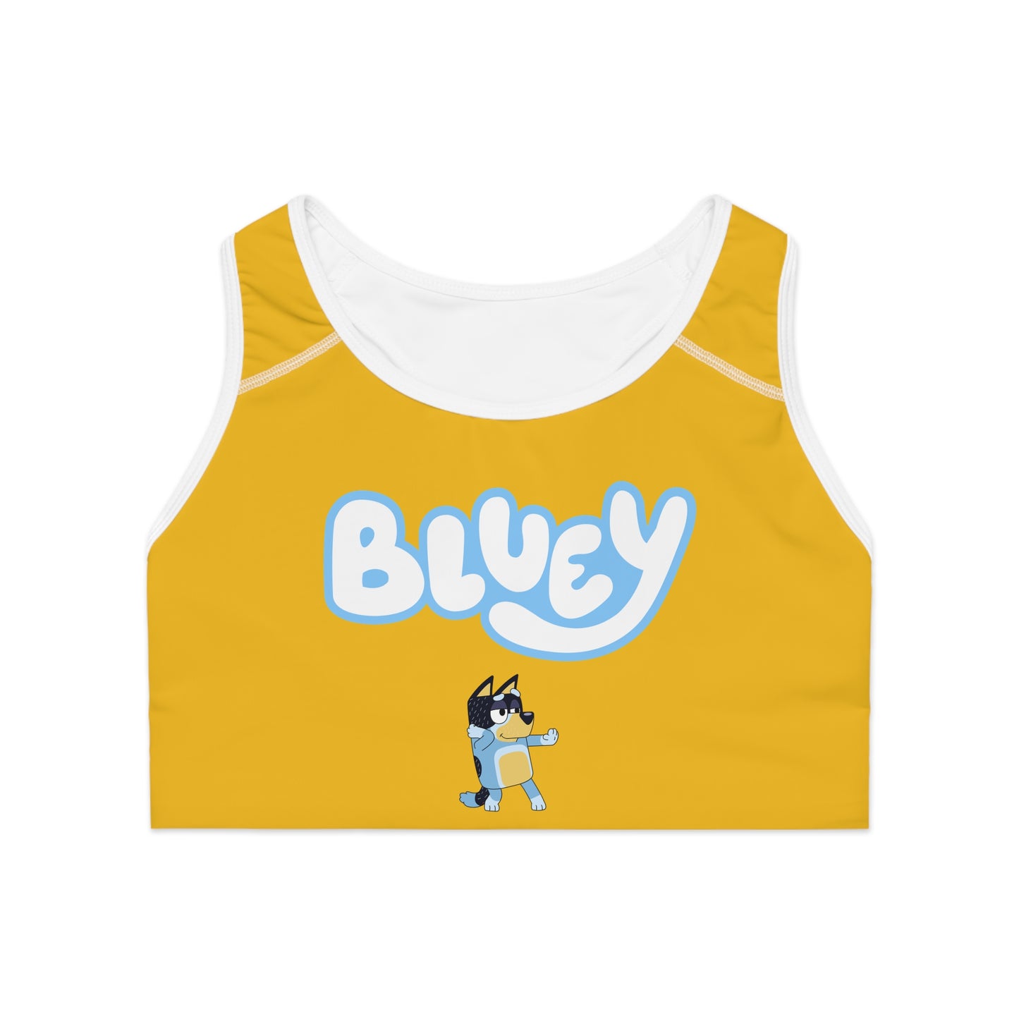 Princess Grace Cute Bluey Sports Bra Perfect for Active Play and Fitness