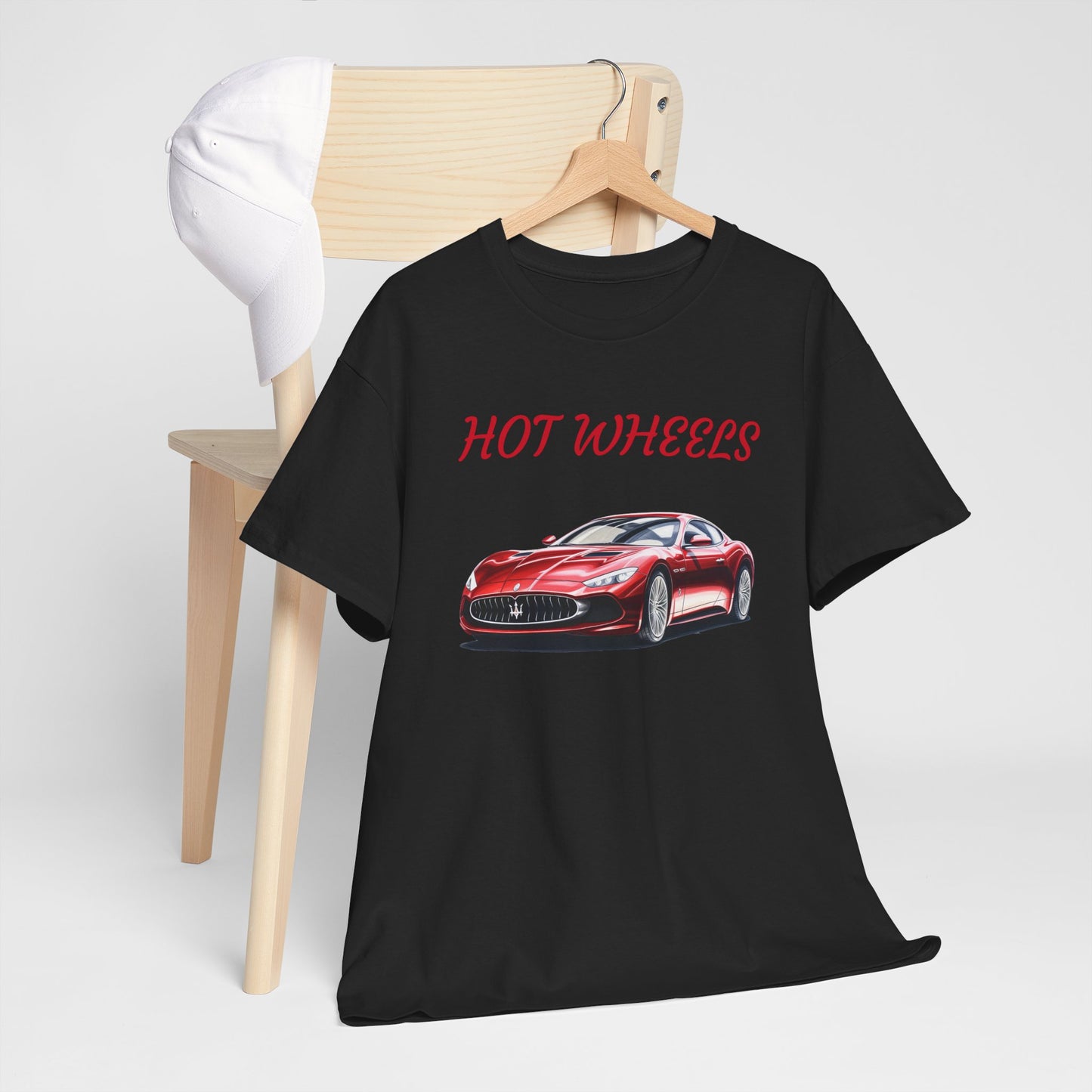 Princess Grace Cool Hot Wheels Unisex Heavy Cotton Tee Perfect for Car Enthusiasts