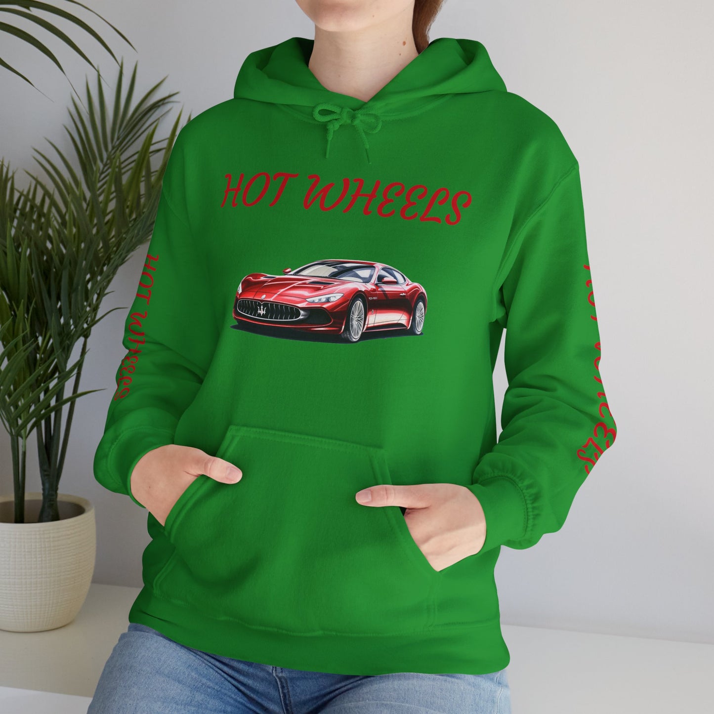 Princess Grace Hot Wheels Unisex Hoodie Perfect for Car Enthusiasts and Casual Wear