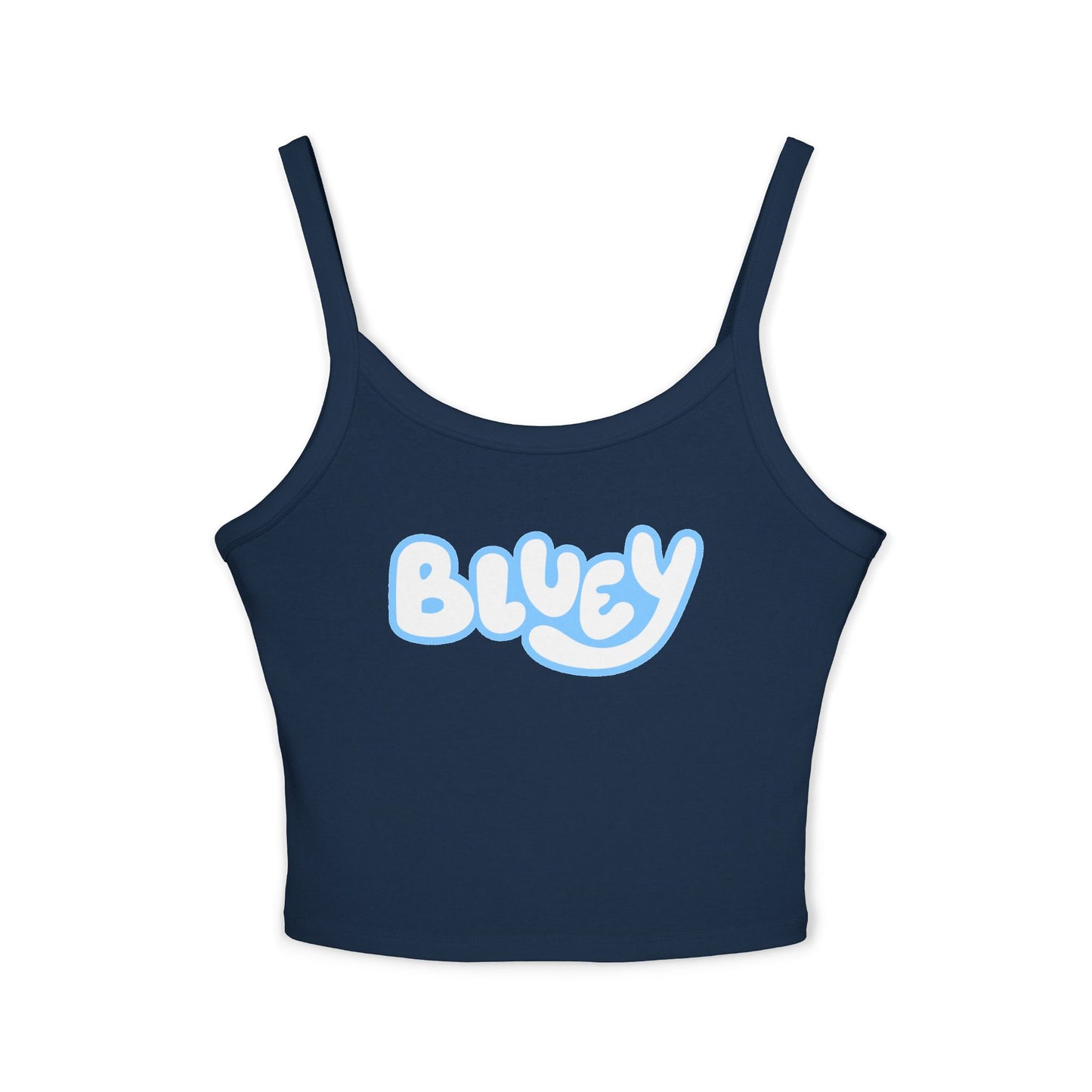 Princess Grace Bluey Spaghetti Strap Tank Top for Women Cute Cartoon Graphic