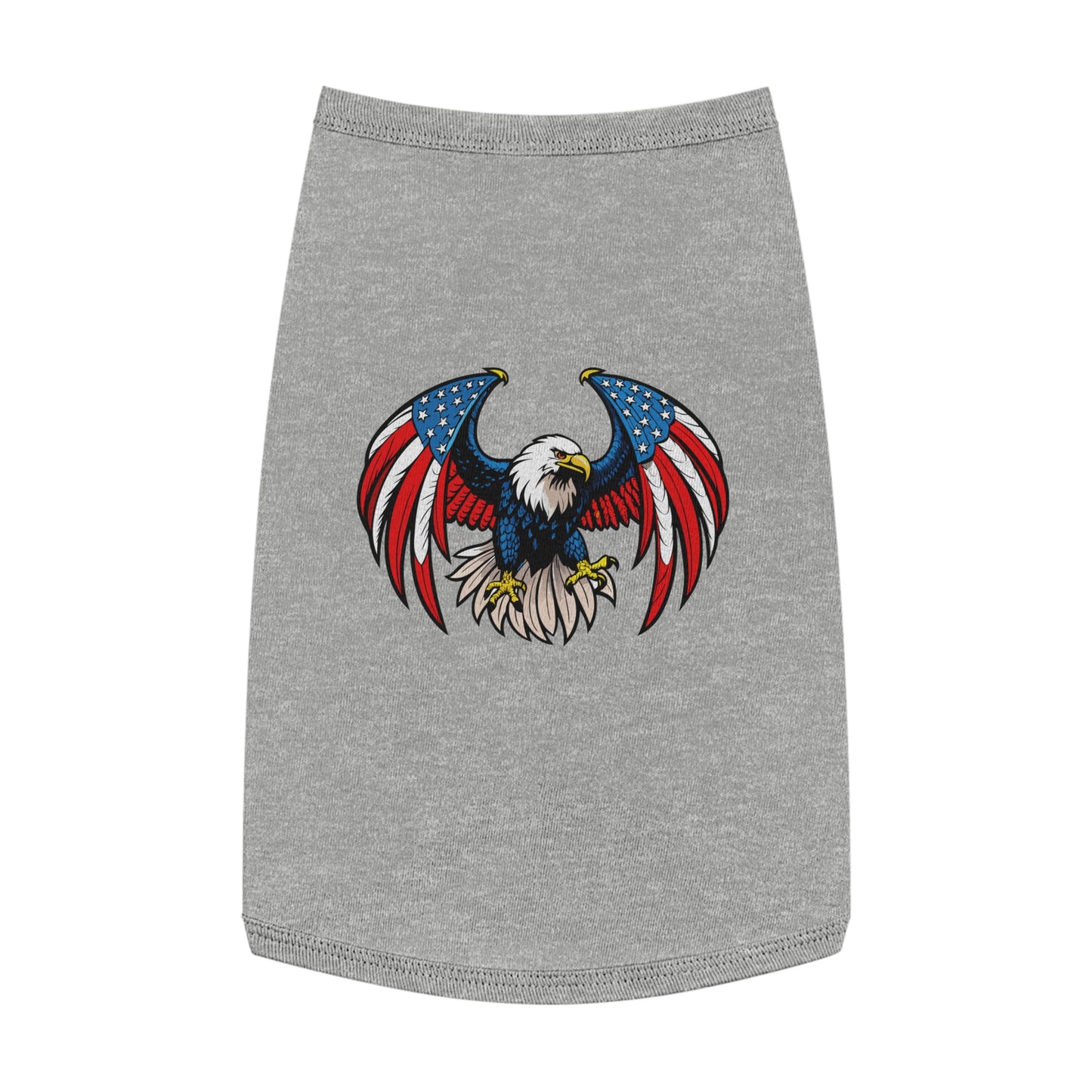 Princess Grace Patriotic Pet Tank Top USA Flag Eagle Design