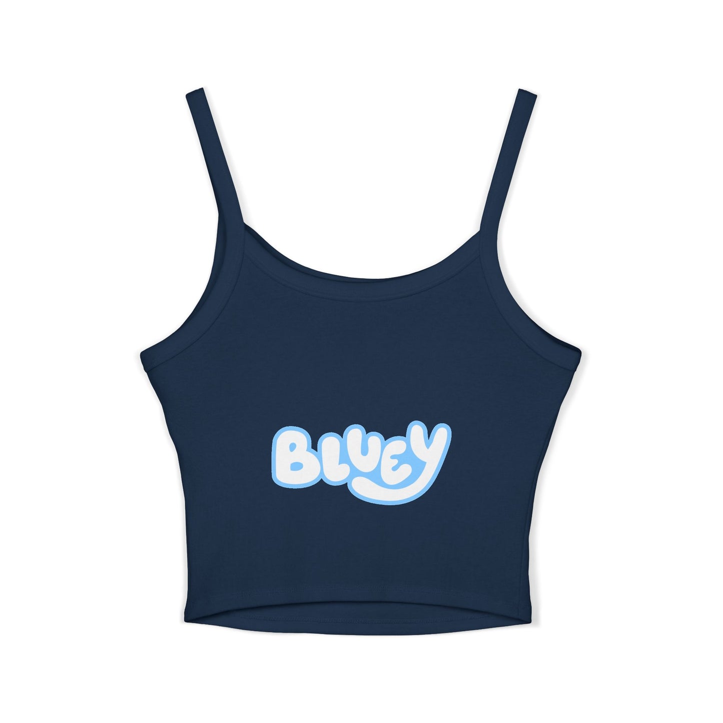 Princess Grace Bluey Spaghetti Strap Tank Top for Women Cute Cartoon Graphic