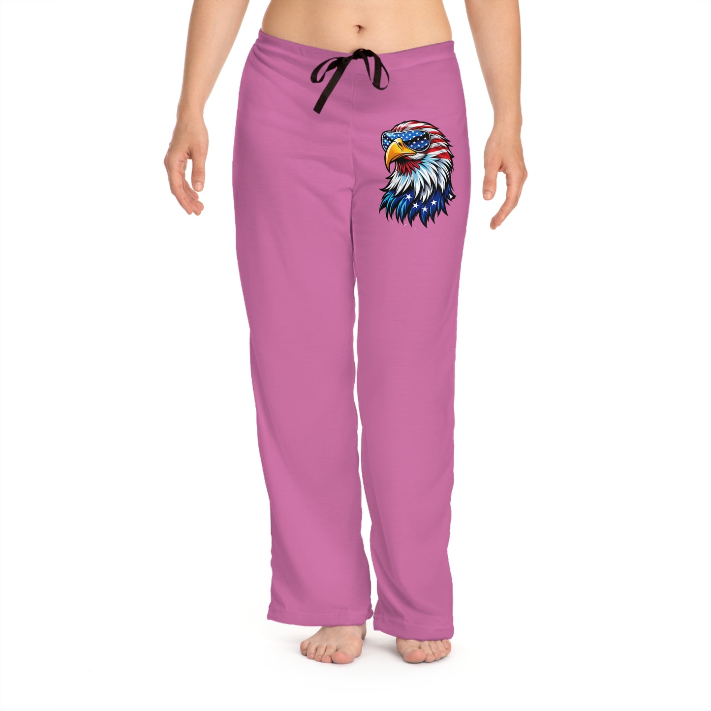 Princess Grace Patriotic Eagle Pajama Pants Cute Comfort for Sleepwear