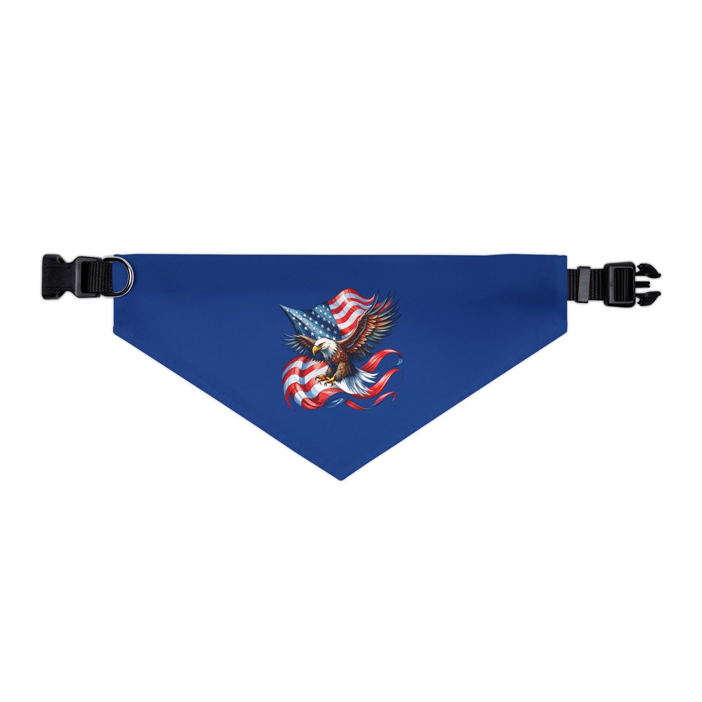 Princess Grace Patriotic Eagle Pet Bandana USA Flag Design for Dogs
