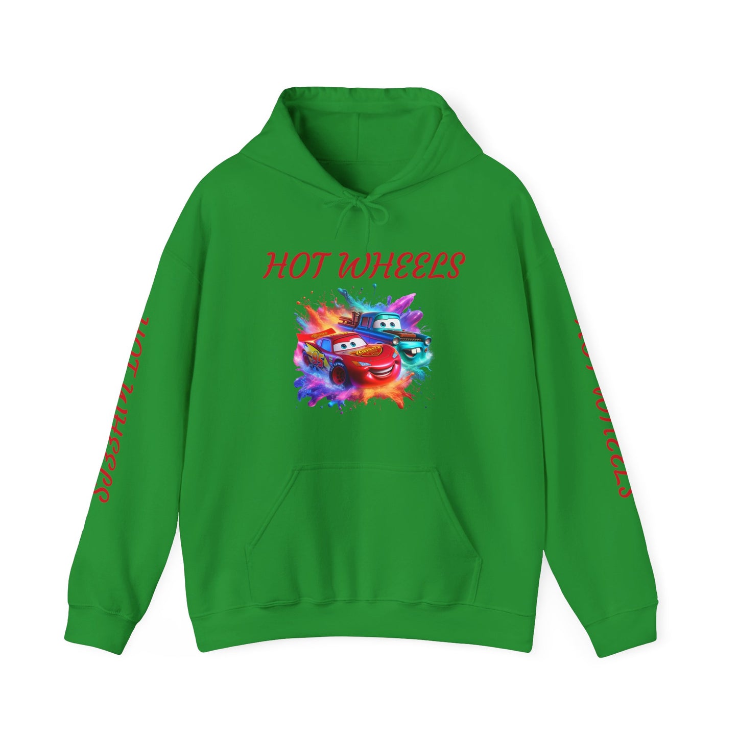 Princess Grace Cool Hot Wheels Unisex Hooded Sweatshirt Perfect for Car Enthusiasts