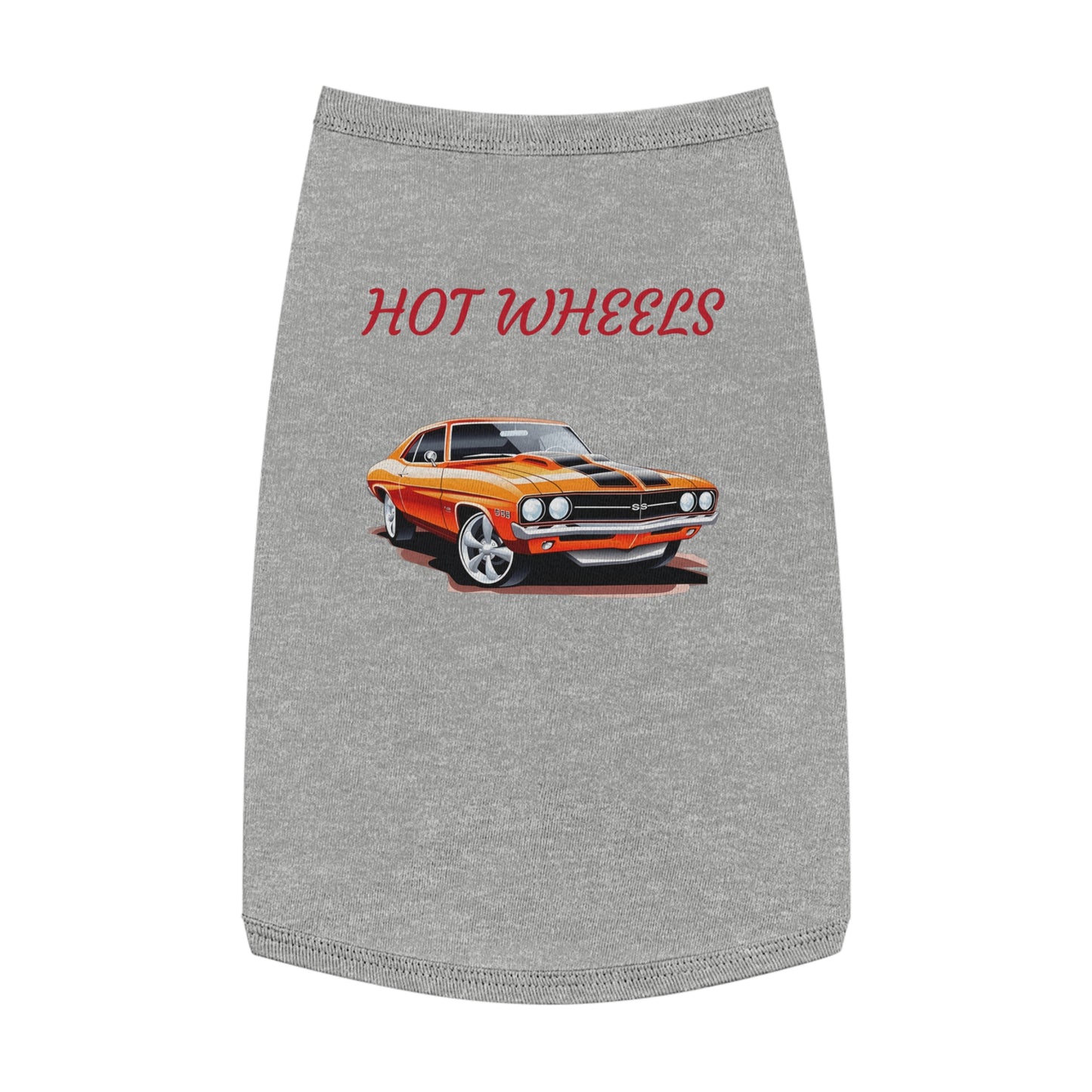 Princess Grace Hot Wheels Pet Tank Top Fun Racing Style for Dog Lovers