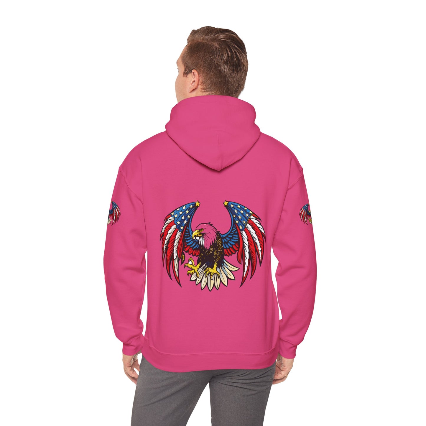 Princess Grace American Eagle Emblem Patriotic Unisex Hoodie