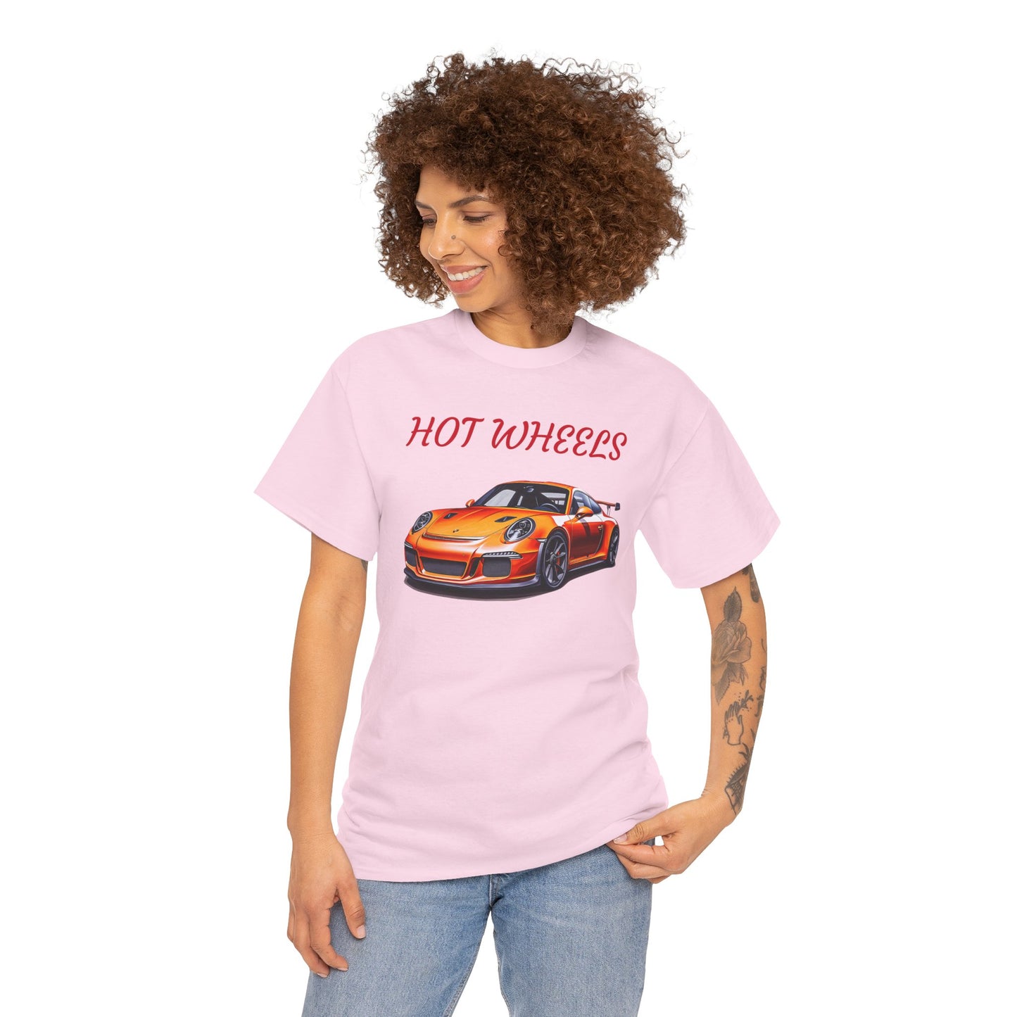 Princess Grace Hot Wheels Unisex Heavy Cotton Tee Perfect for Car Enthusiasts