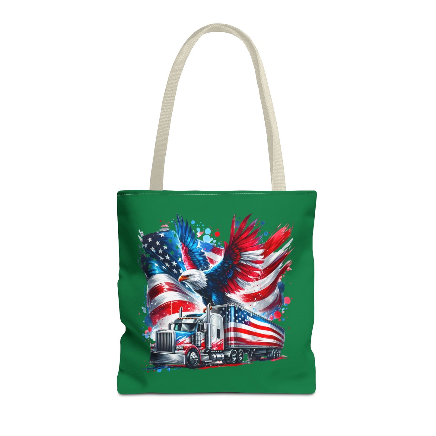 Princess Grace Patriotic Eagle Truck Tote Bag Celebrate Freedom and Adventure