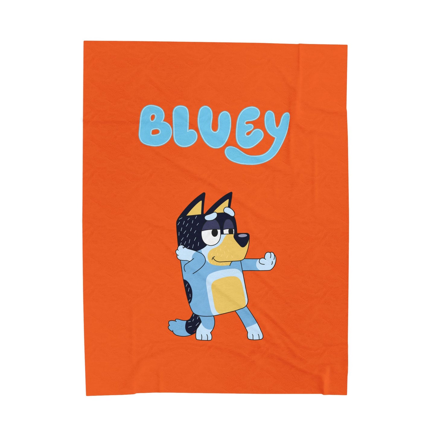 Princess Grace Bluey Velveteen Plush Blanket Cozy Blanket for Snuggly Days