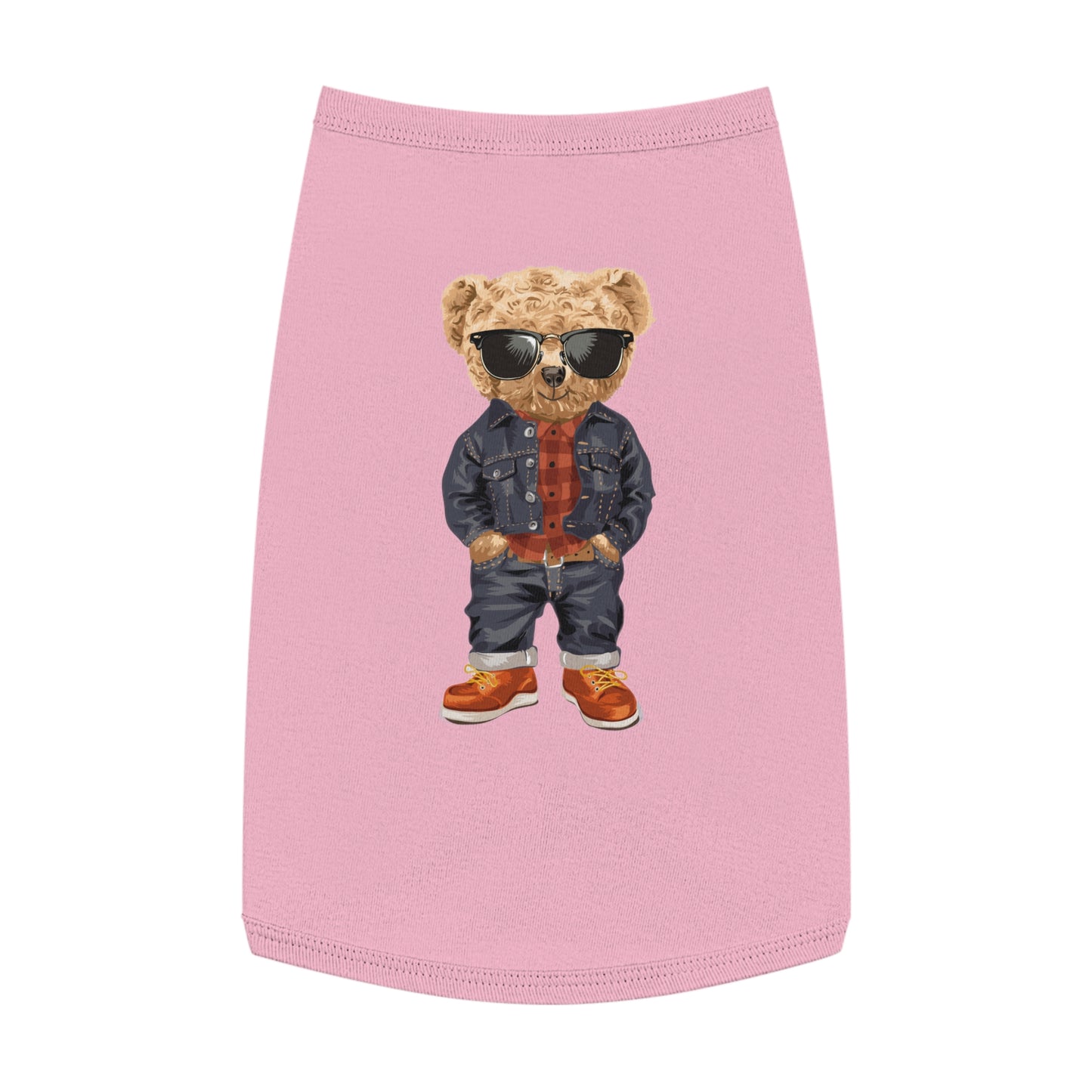 Princess Grace CUTE Cool Bear Pet Tank Top Trendy Dog Apparel for Stylish Pets