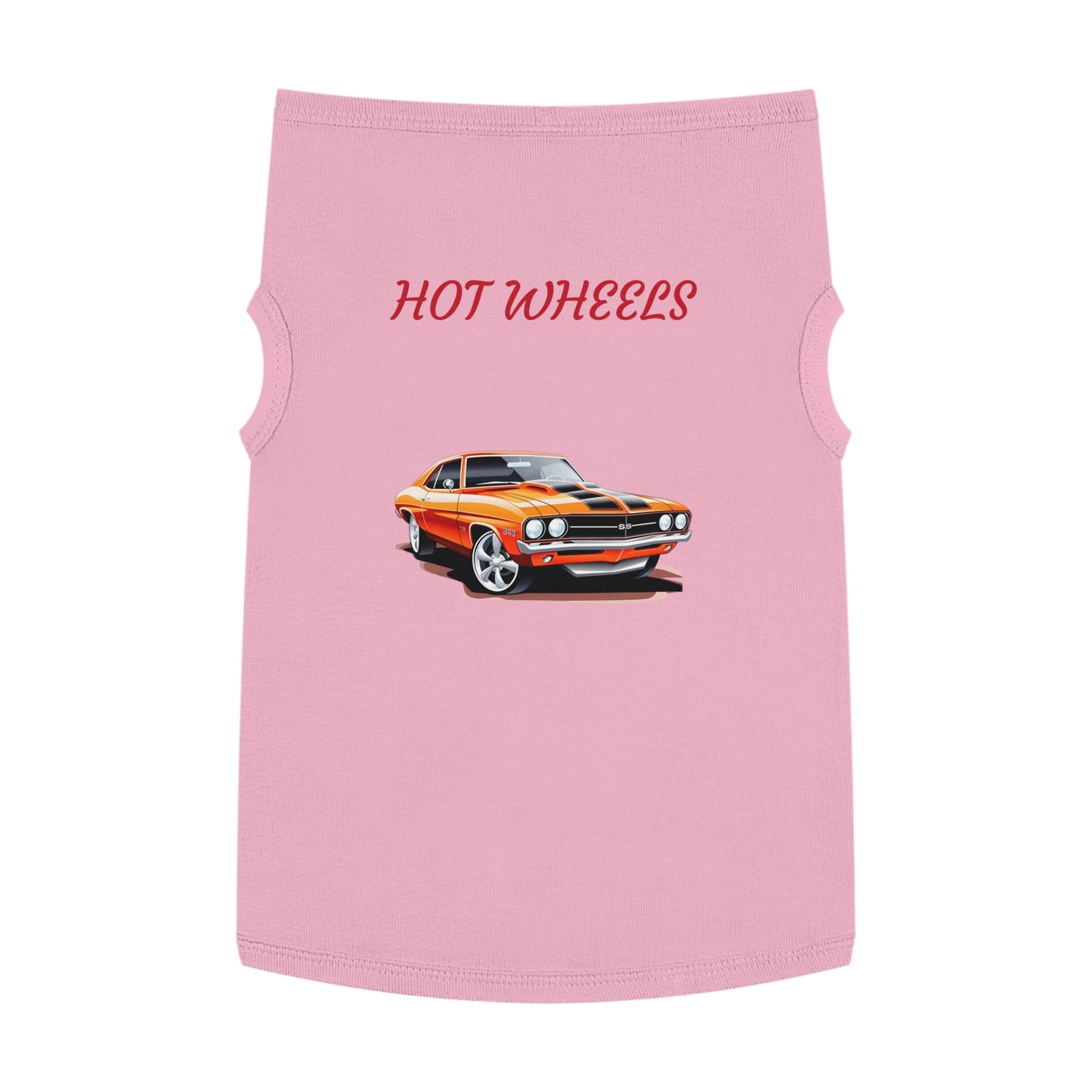 Princess Grace Hot Wheels Pet Tank Top Fun Racing Style for Dog Lovers