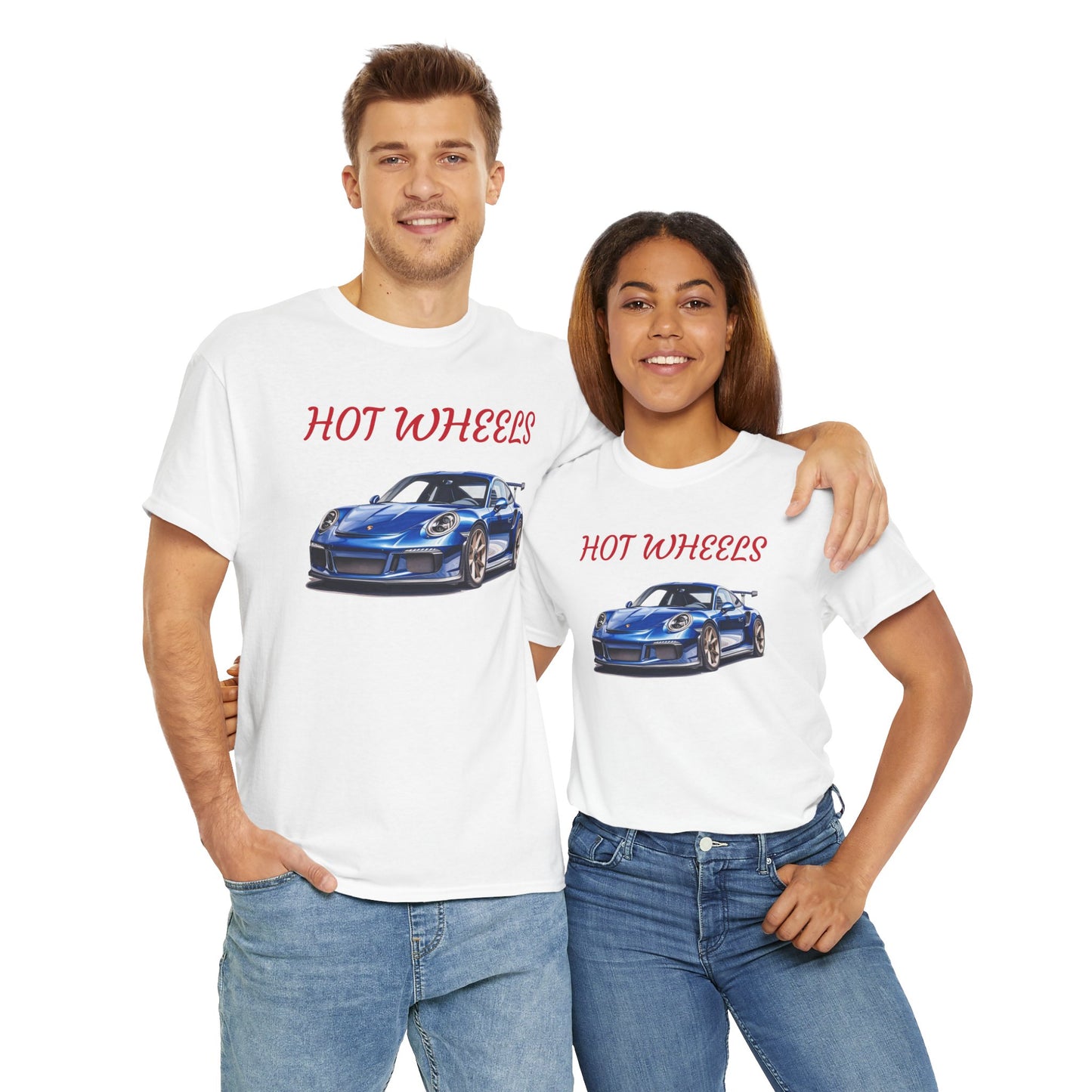 Princess Grace Cool Hot Wheels Unisex Heavy Cotton Tee Perfect Gift for Car Lovers