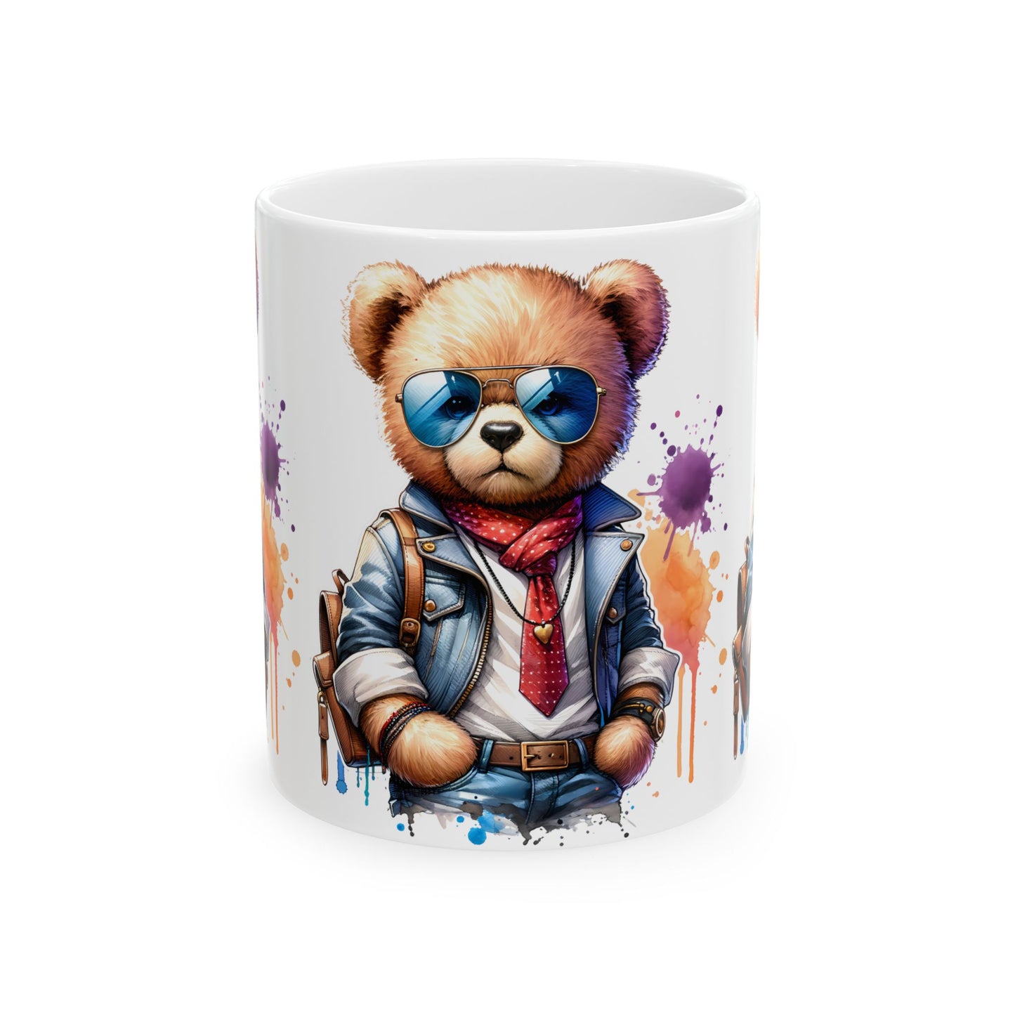 Princess Grace Cool Teddy Bear Ceramic Mug