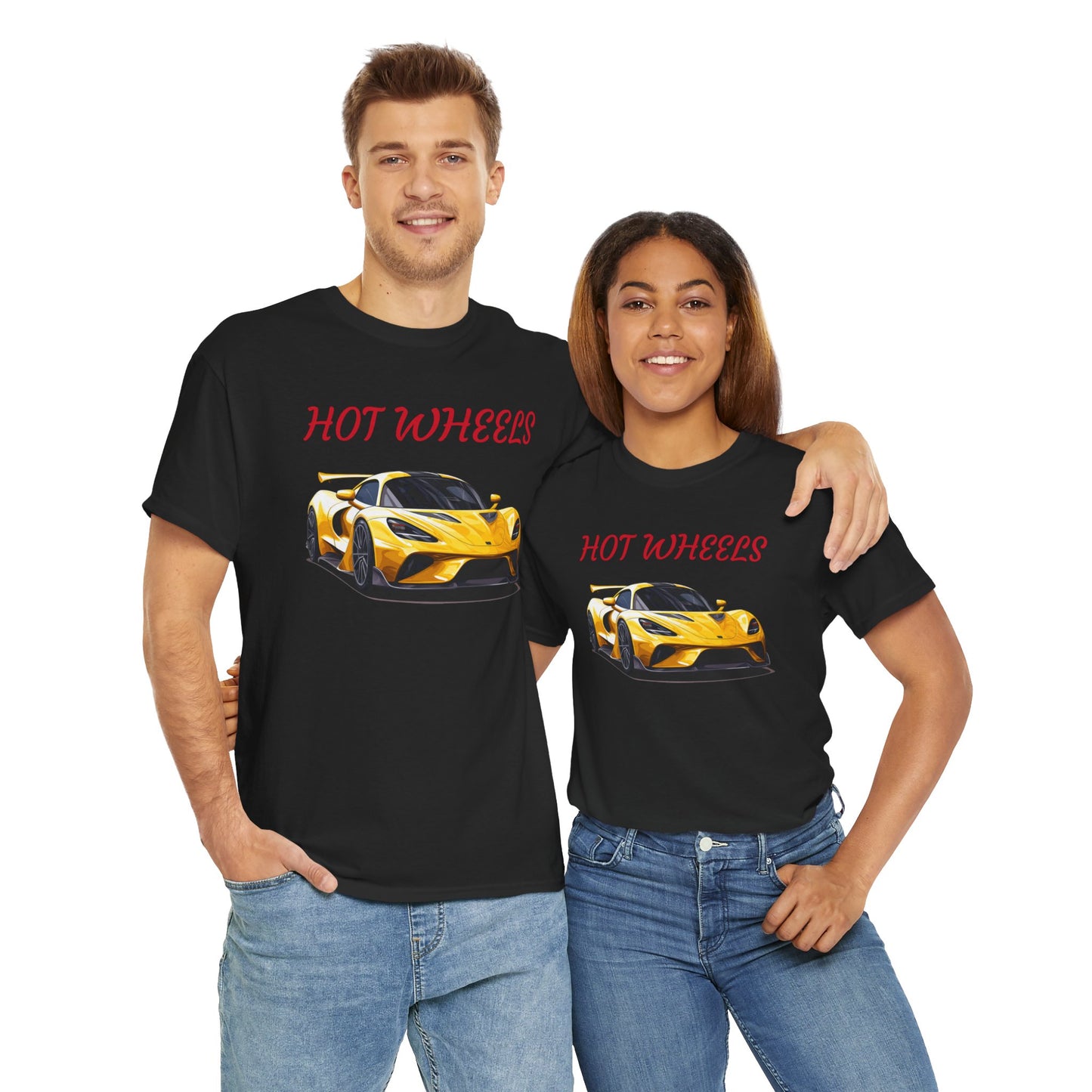 Princess Grace Hot Wheels Unisex Heavy Cotton Tee Perfect for Car Enthusiasts