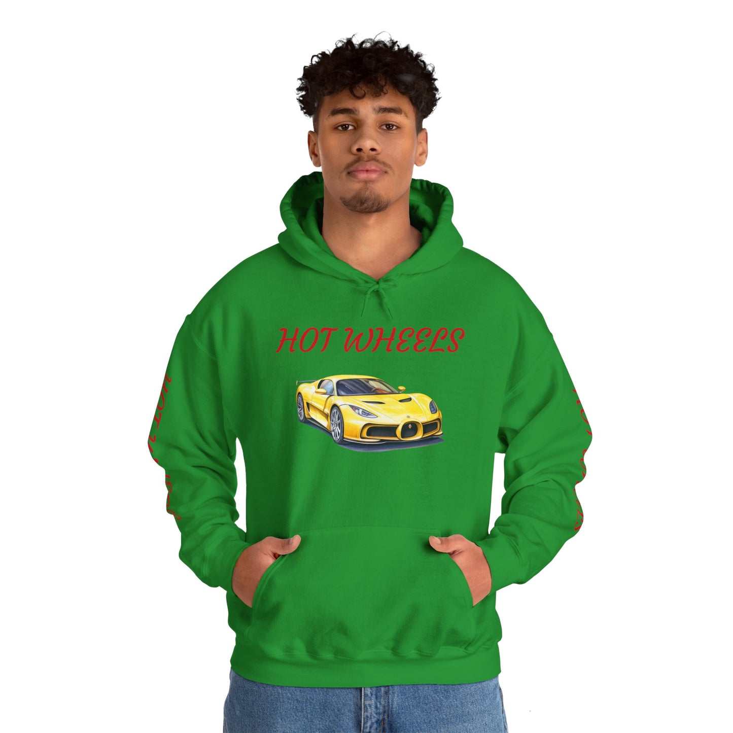 Princess Grace Hot Wheels Unisex Hooded Sweatshirt Racing Style for Car Enthusiasts