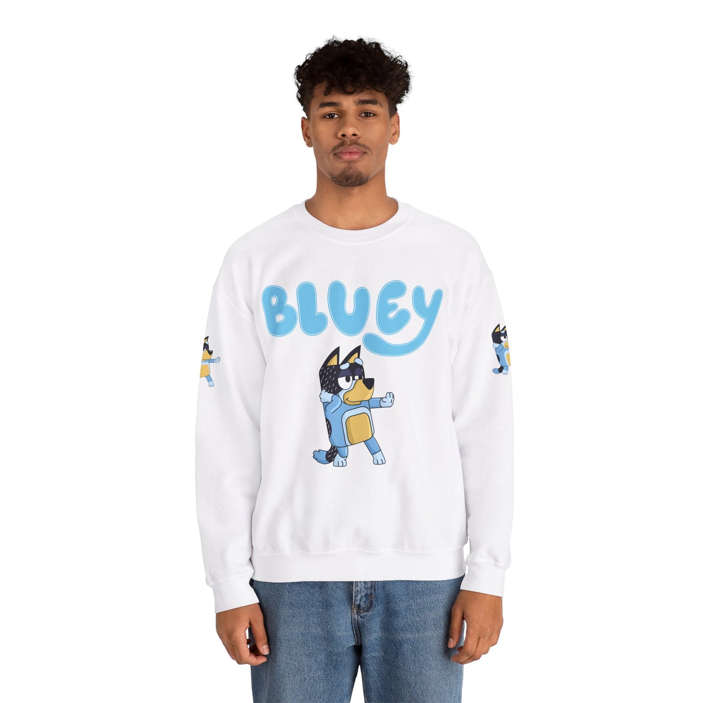 Princess Grace Bluey Character Unisex Crewneck Sweatshirt Cozy and Fun