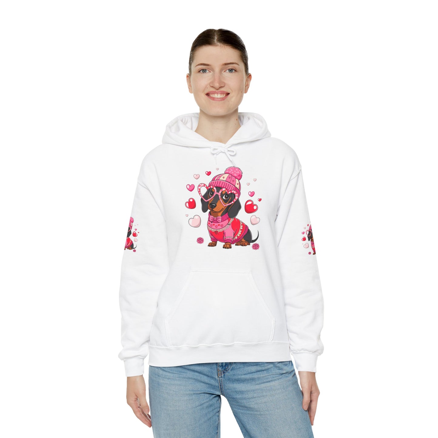 Princess Grace Cute Dachshund Love Sweatshirt for Dog Lovers