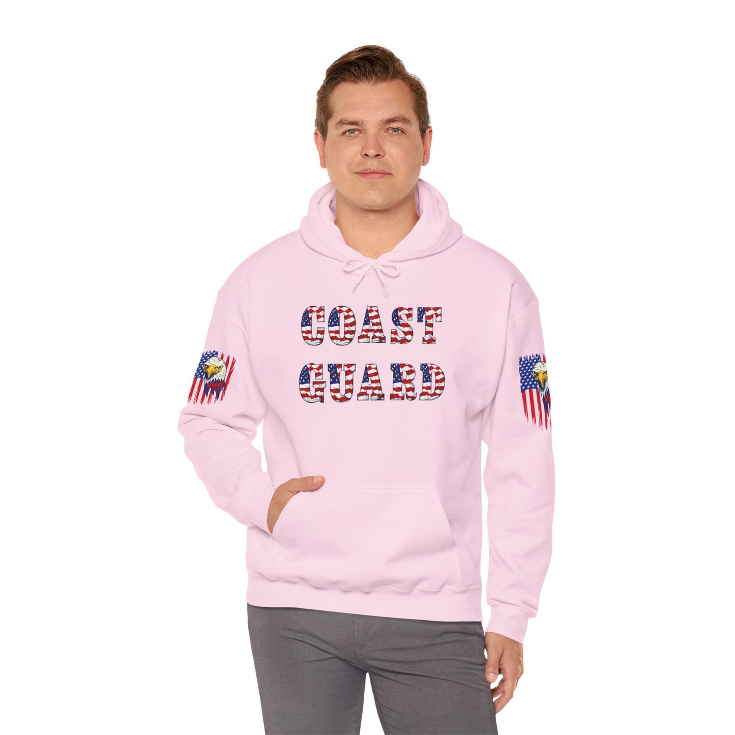 Princess Grace Patriotic Coast Guard Sweatshirt Unisex Heavy Blend Hoodie