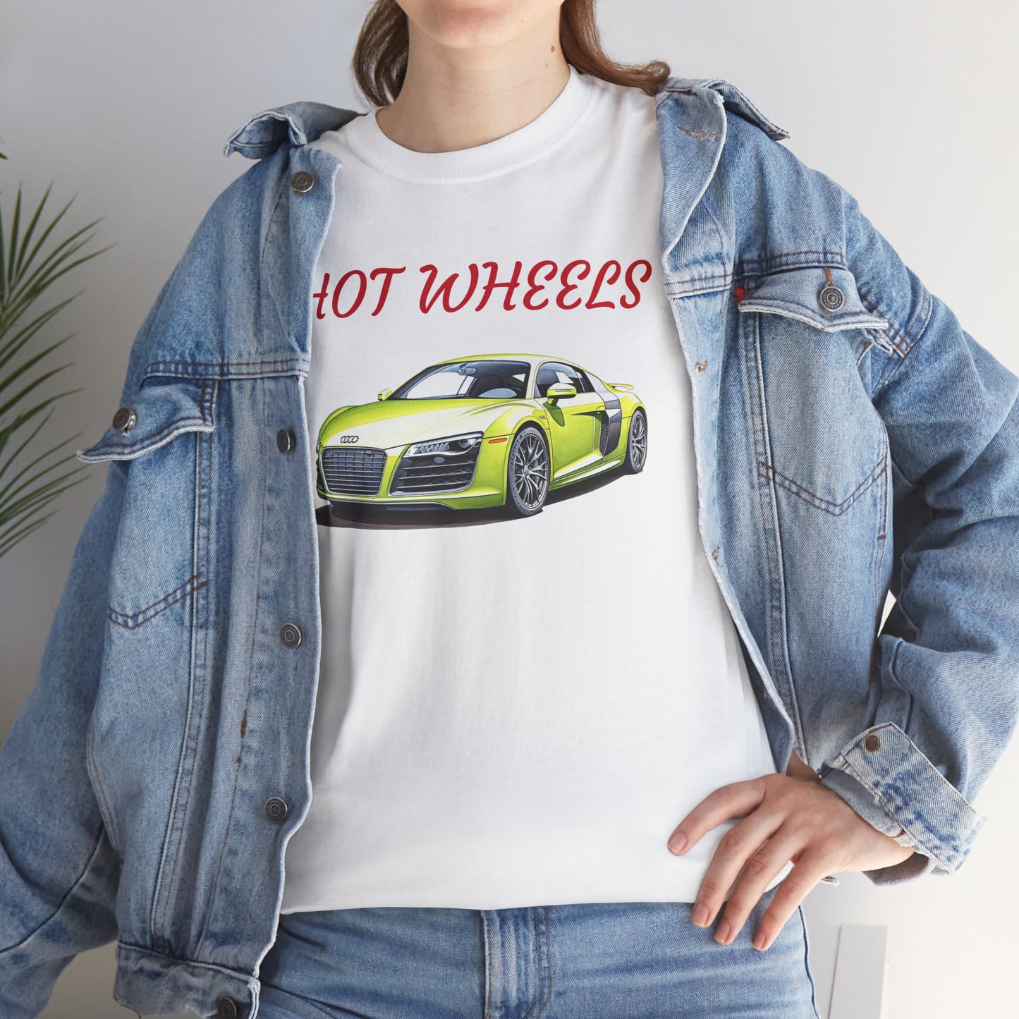 Princess Grace Cool Hot Wheels Unisex Heavy Cotton Tee Perfect for Car Enthusiasts