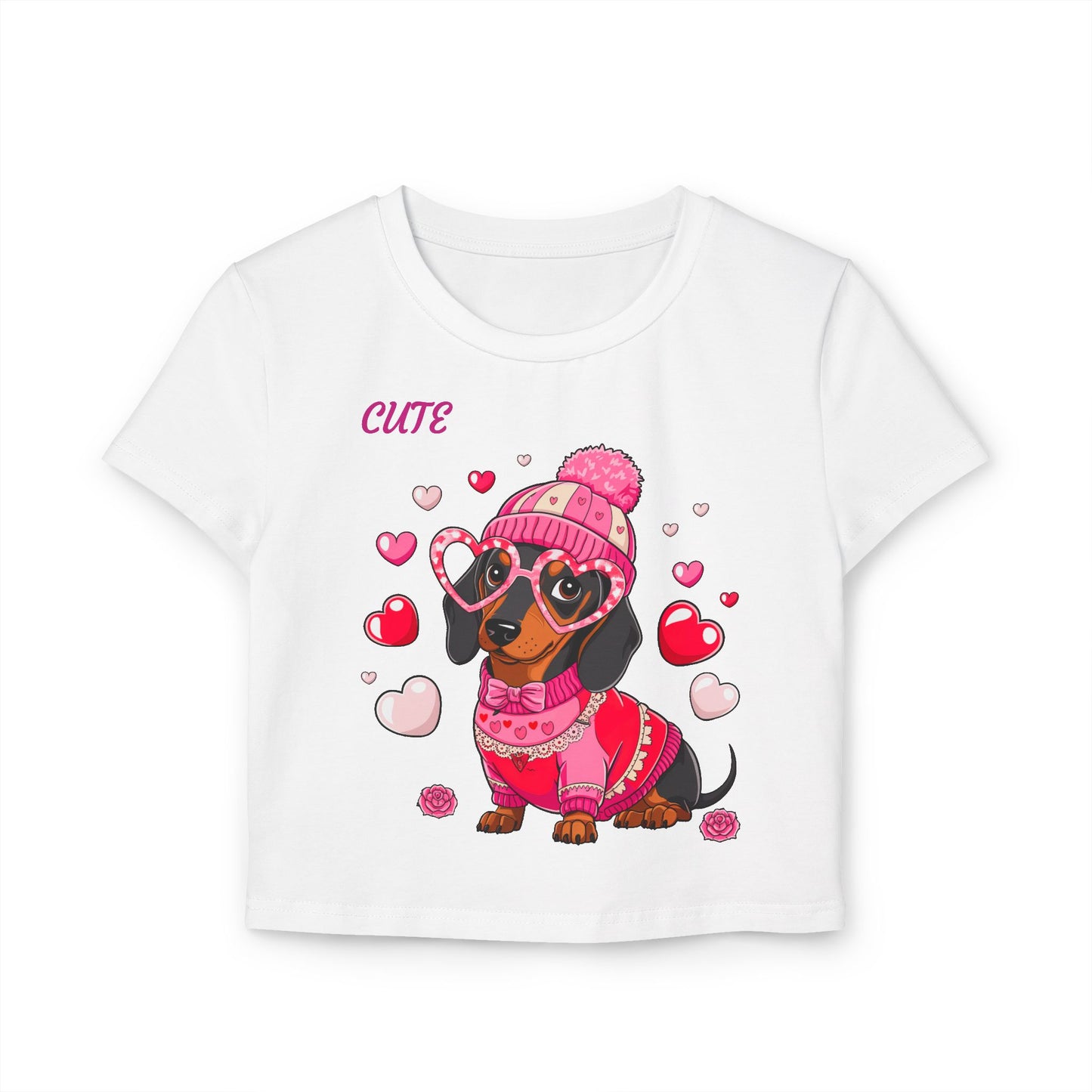 Princess Grace Cute Dog Lovers Baby Tee