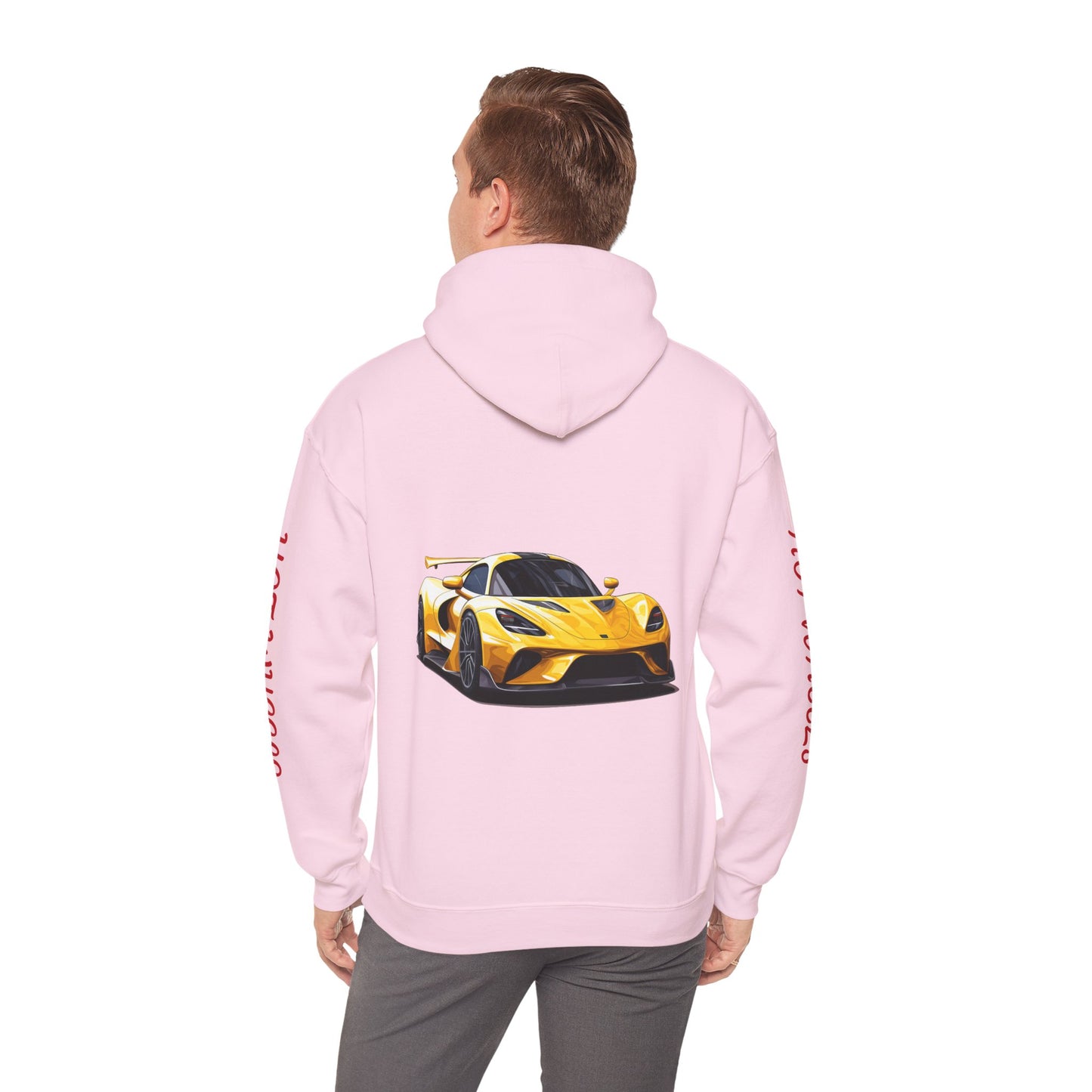 Princess Grace Hot Wheels Unisex Heavy Blend Hoodie Cool Car Graphic Sweatshirt for Car Enthusiasts