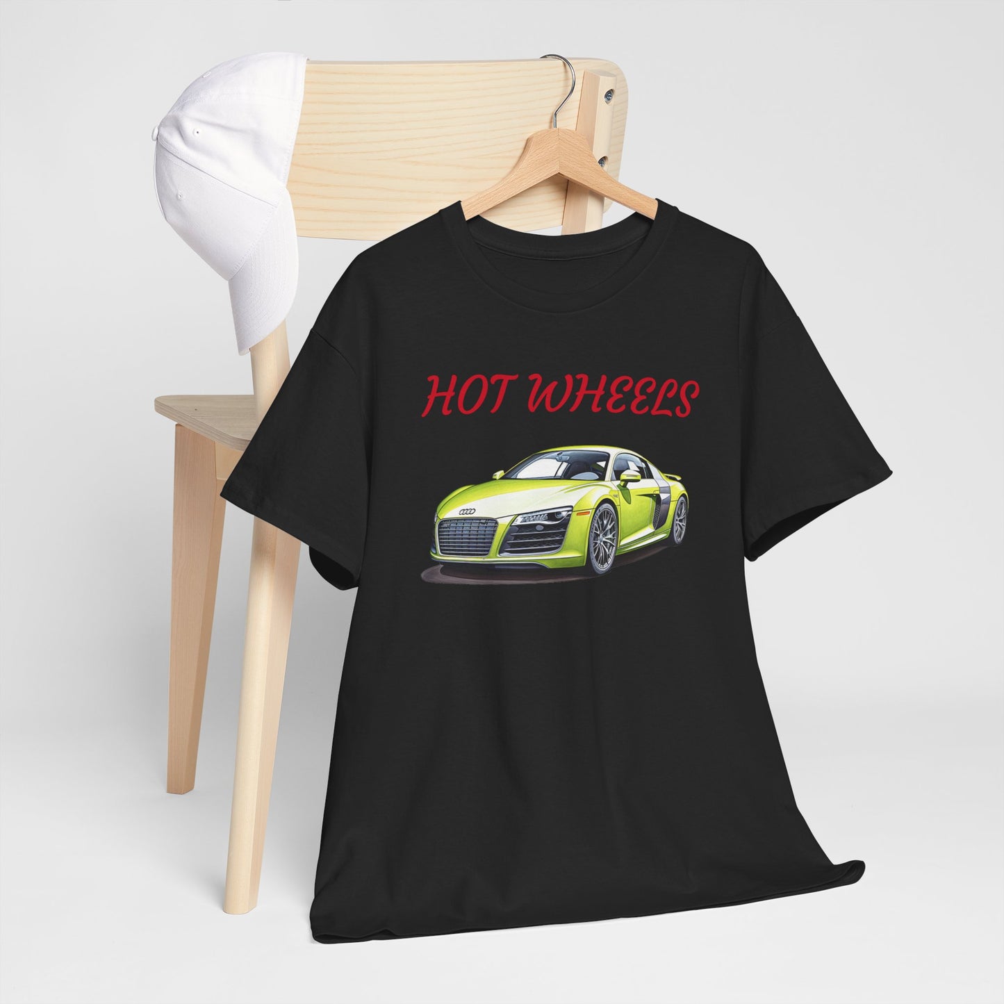 Princess Grace Cool Hot Wheels Unisex Heavy Cotton Tee Perfect for Car Enthusiasts