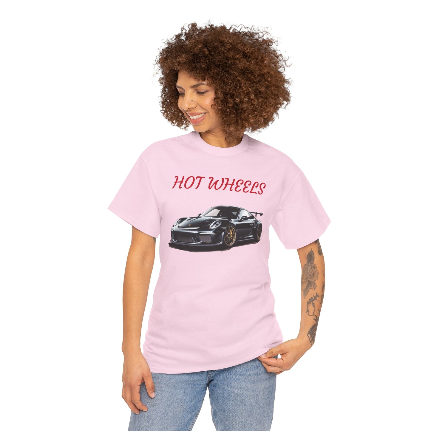 Princess Grace Hot Wheels Unisex Heavy Cotton Tee Perfect for Car Enthusiasts
