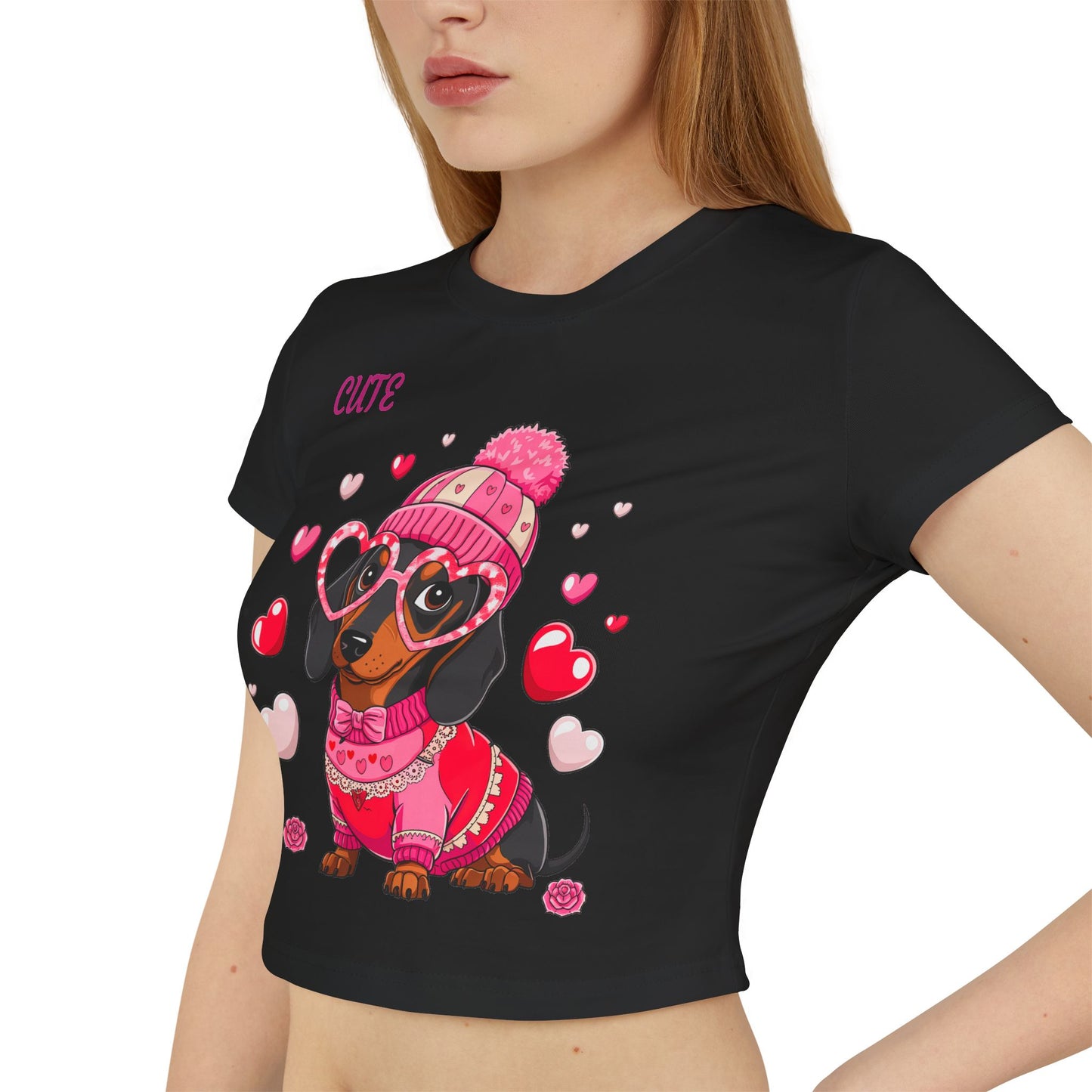 Princess Grace Cute Dog Lovers Baby Tee
