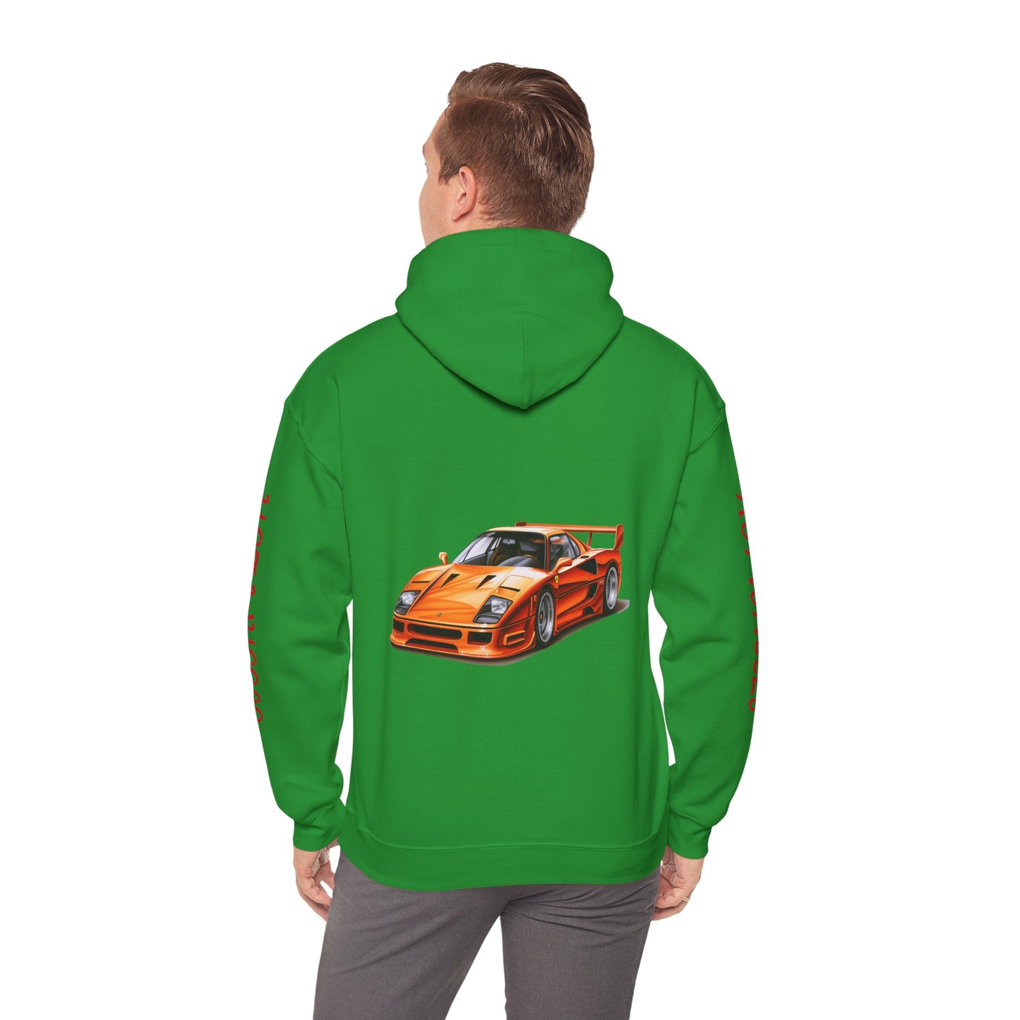 Princess Grace Hot Wheels Unisex Heavy Blend Hooded Sweatshirt Retro Racing Style
